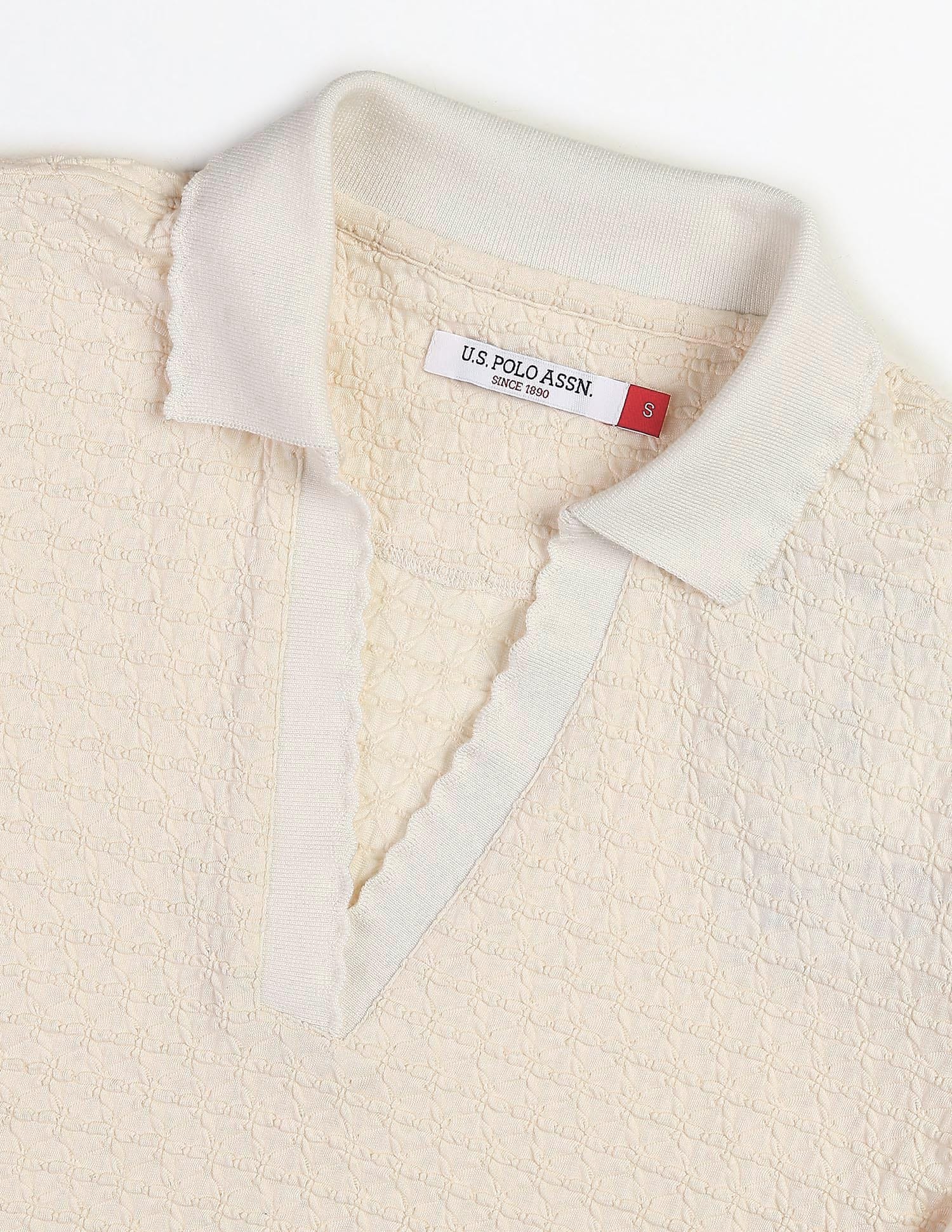 Regular Fit Textured Polo Shirt - Image 8