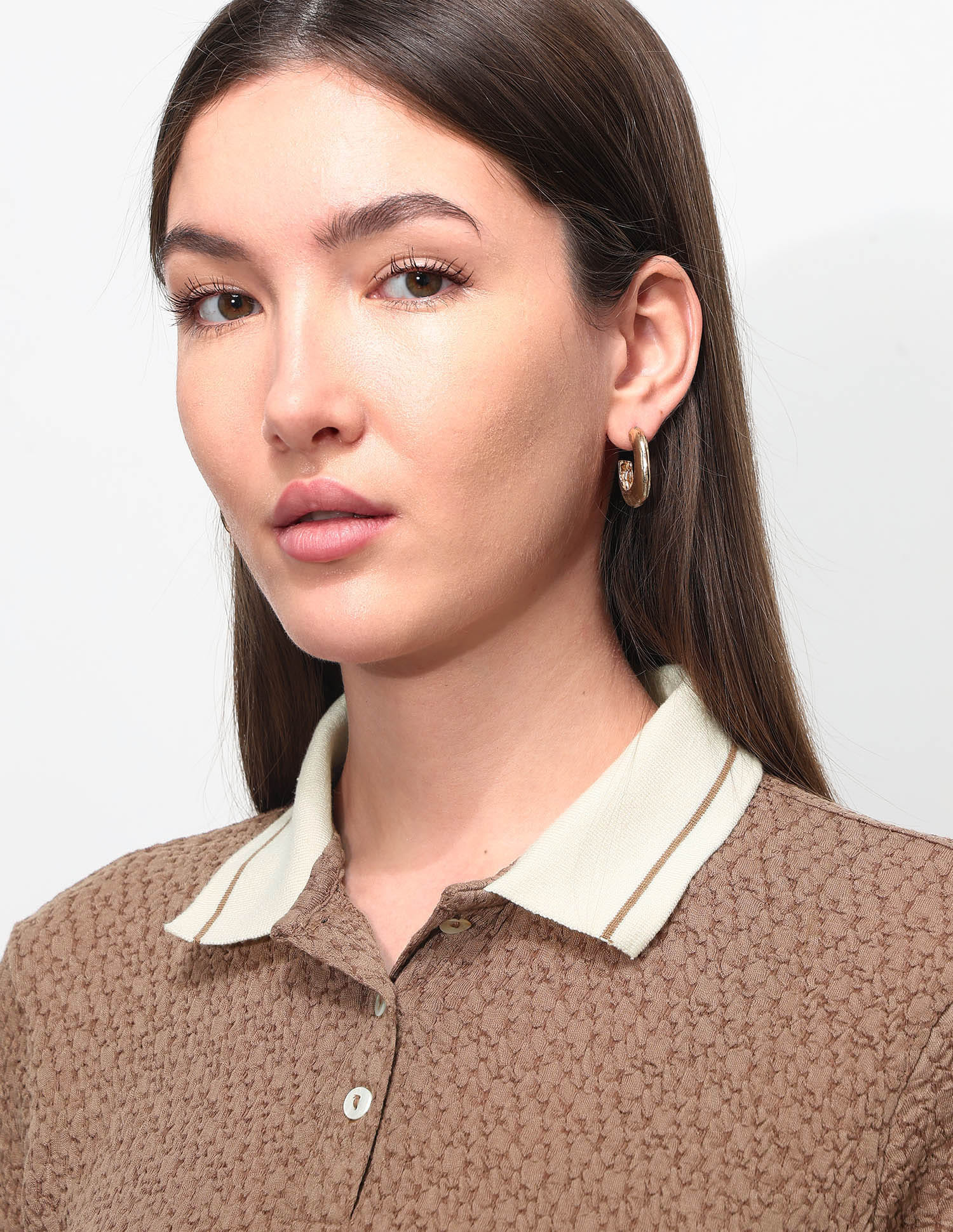 Regular Fit Textured Polo Shirt - Image 7