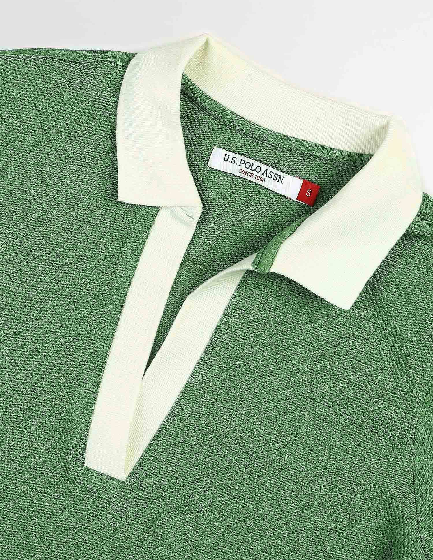 Regular Fit Textured Polo Shirt - Image 8