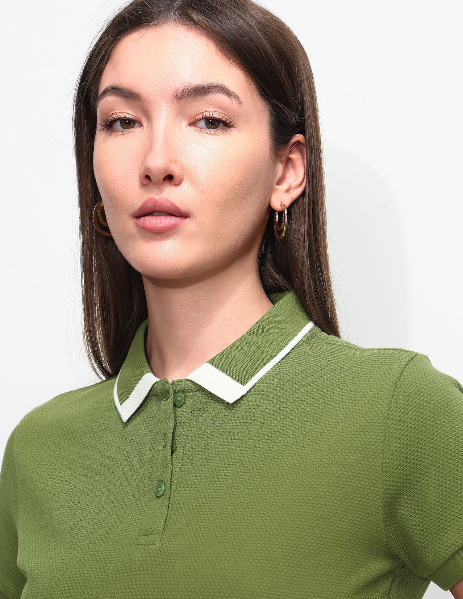 Regular Fit Textured Polo Shirt - Image 7