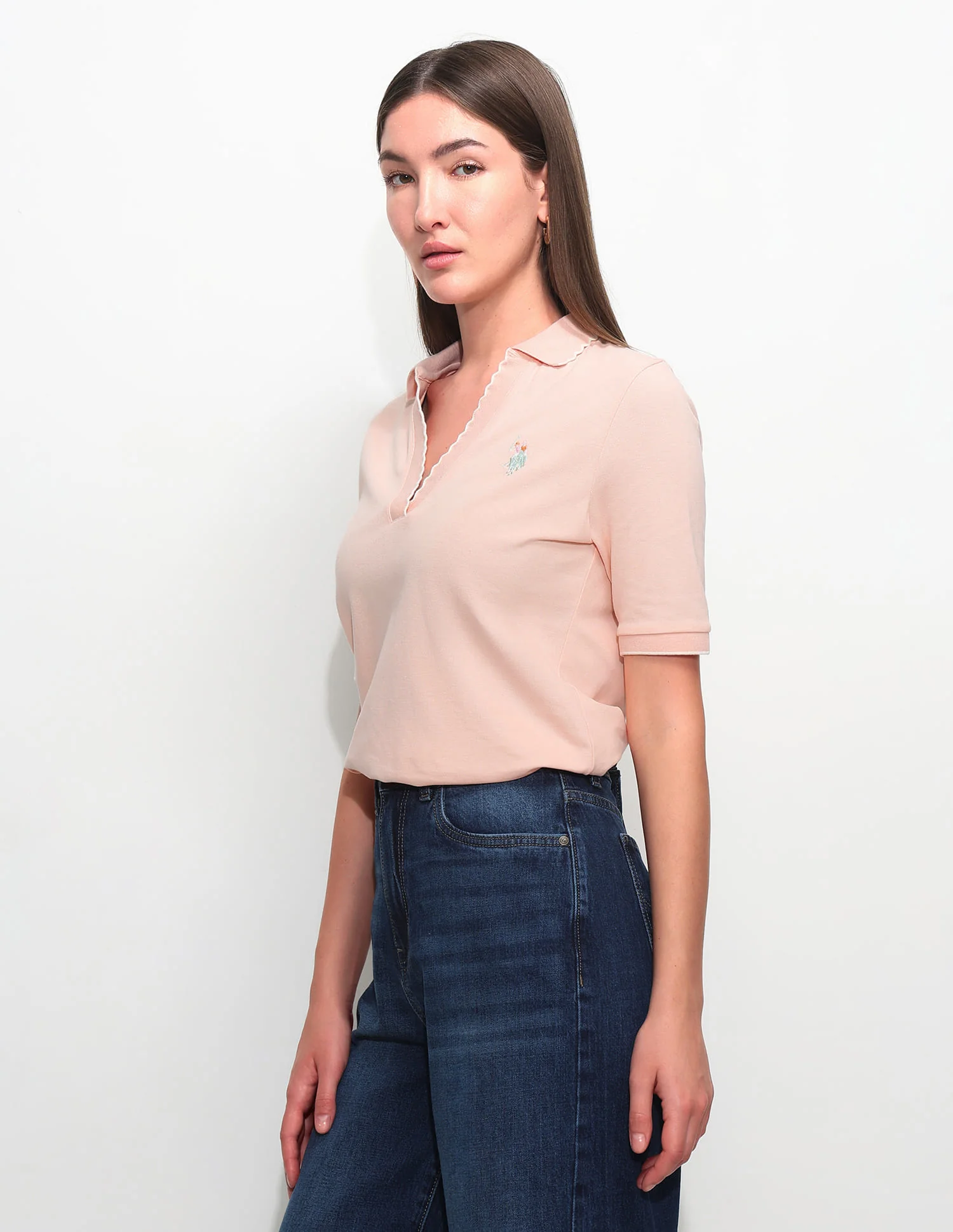 Regular Fit Textured Polo Shirt - Image 4