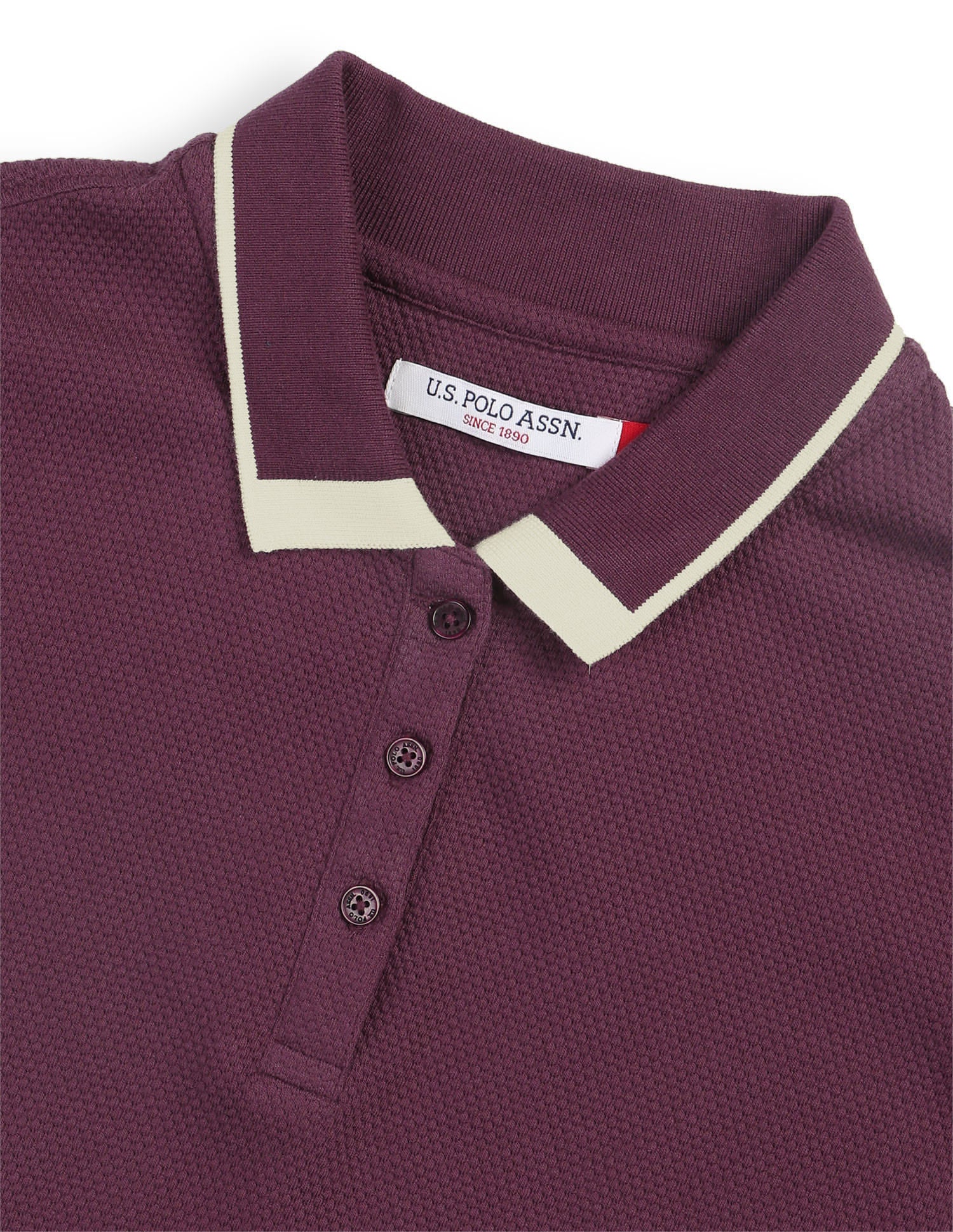 Regular Fit Textured Polo Shirt - Image 8