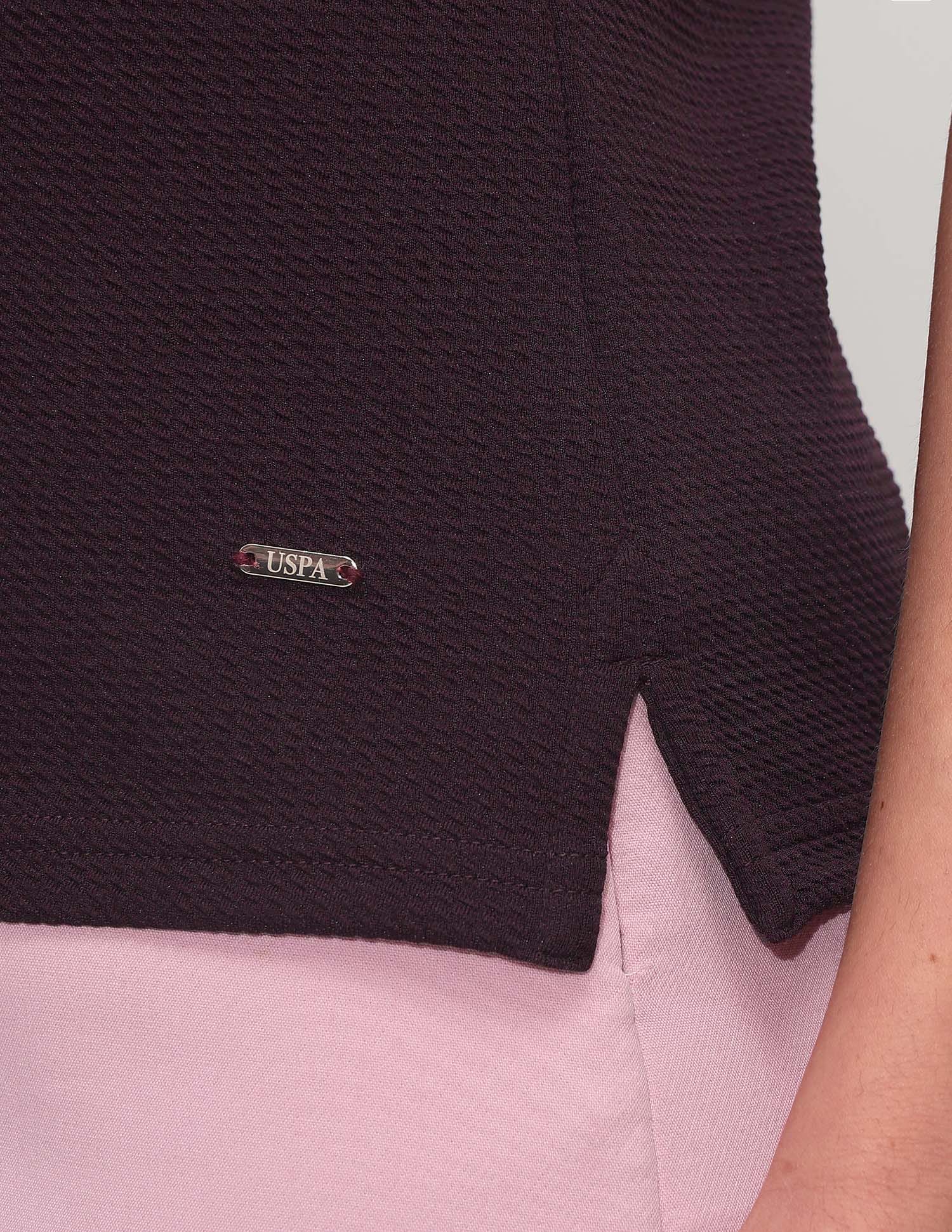 Regular Fit Textured Polo Shirt - Image 9