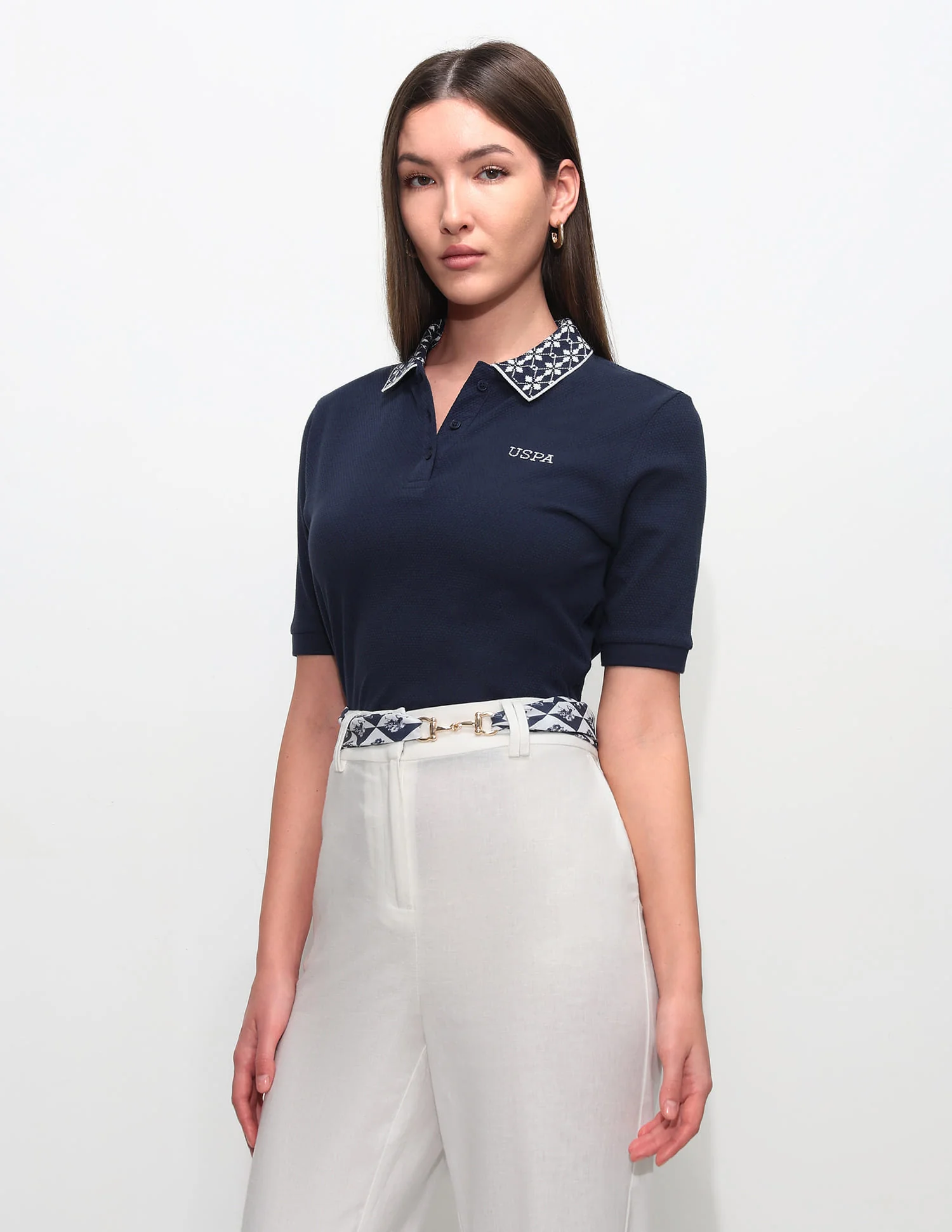 Regular Fit Textured Polo Shirt - Image 4