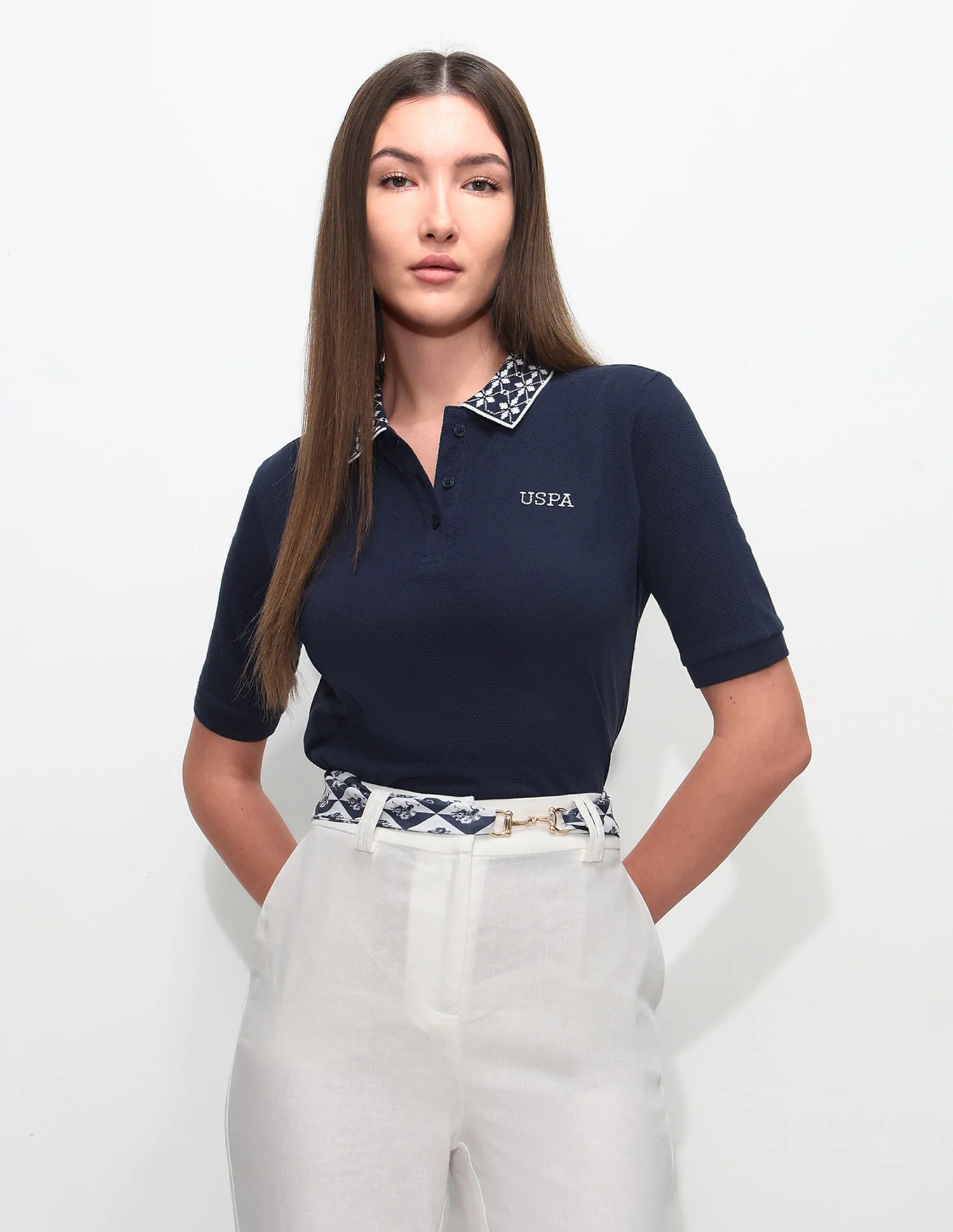 Regular Fit Textured Polo Shirt - Image 6