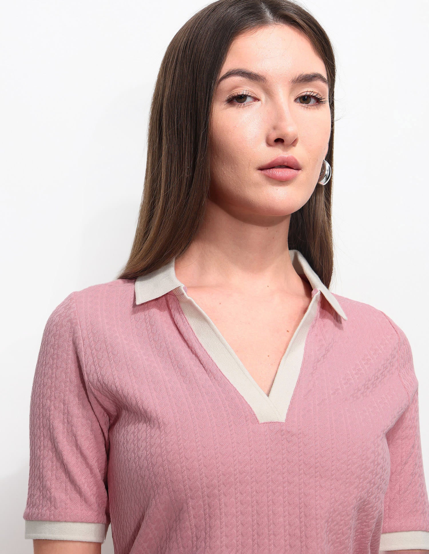 Regular Fit Textured Polo Shirt - Image 7