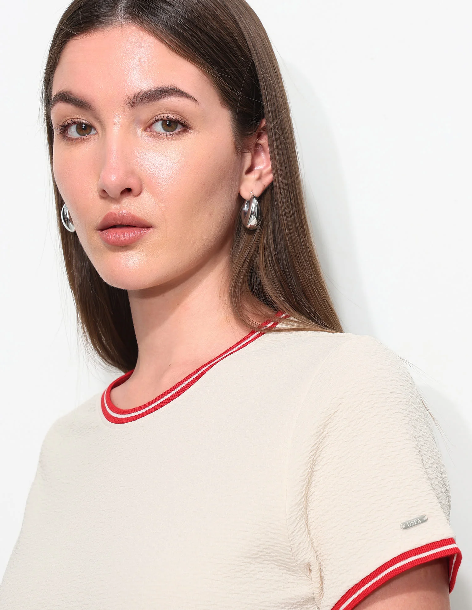 Regular Fit Textured T-Shirt - Image 7