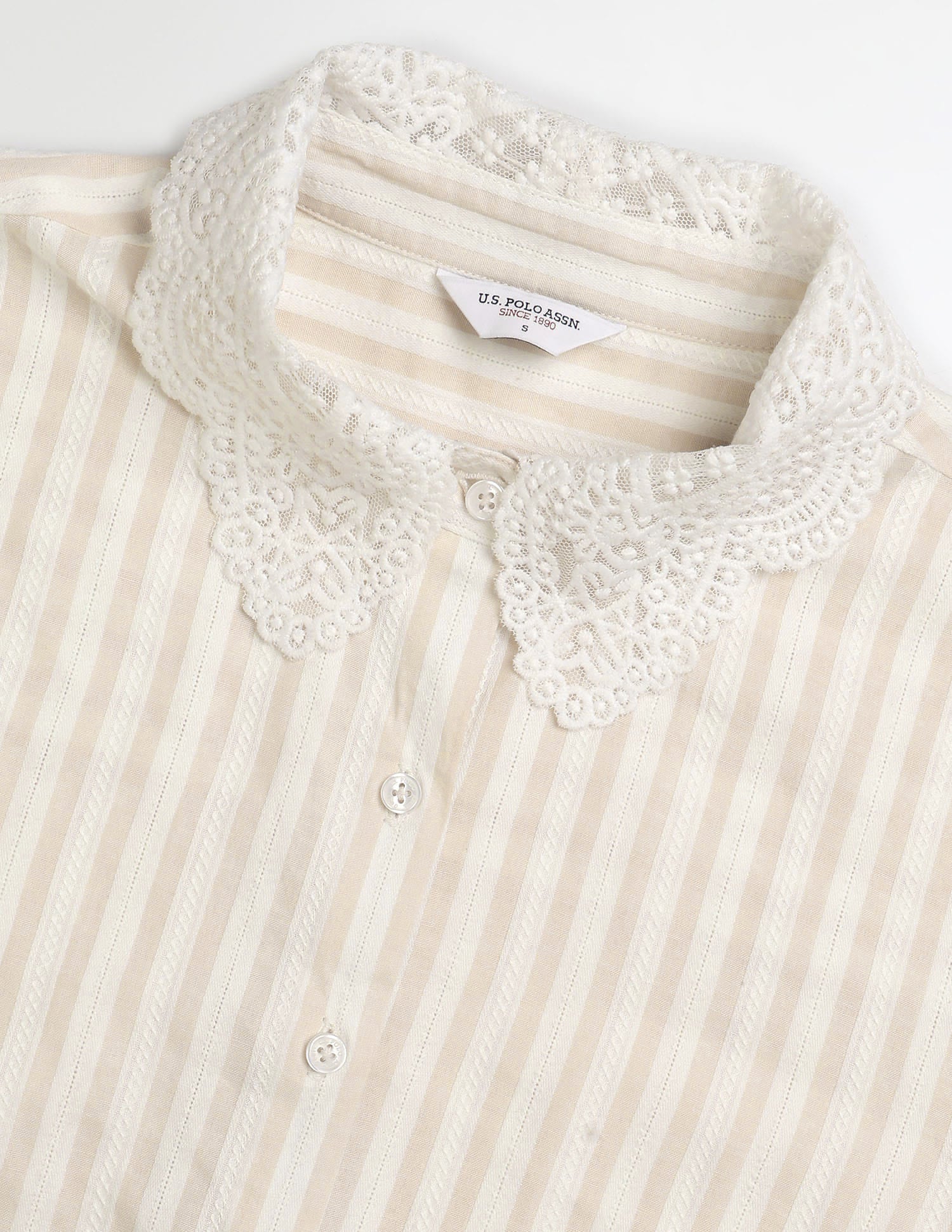 Regular Fit Vertical Striped Shirt - Image 8