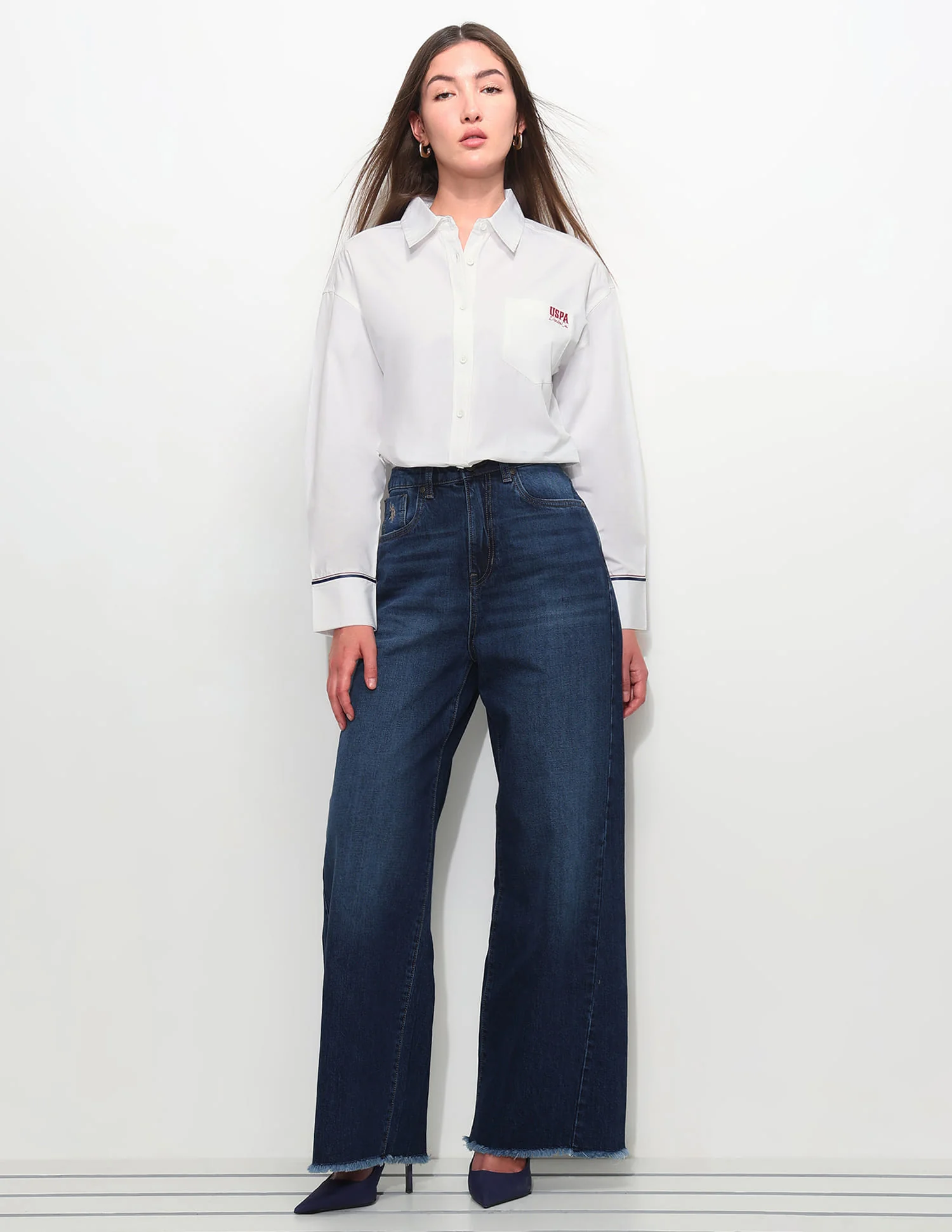 Relaxed Brand Embroidered Shirt - Image 3