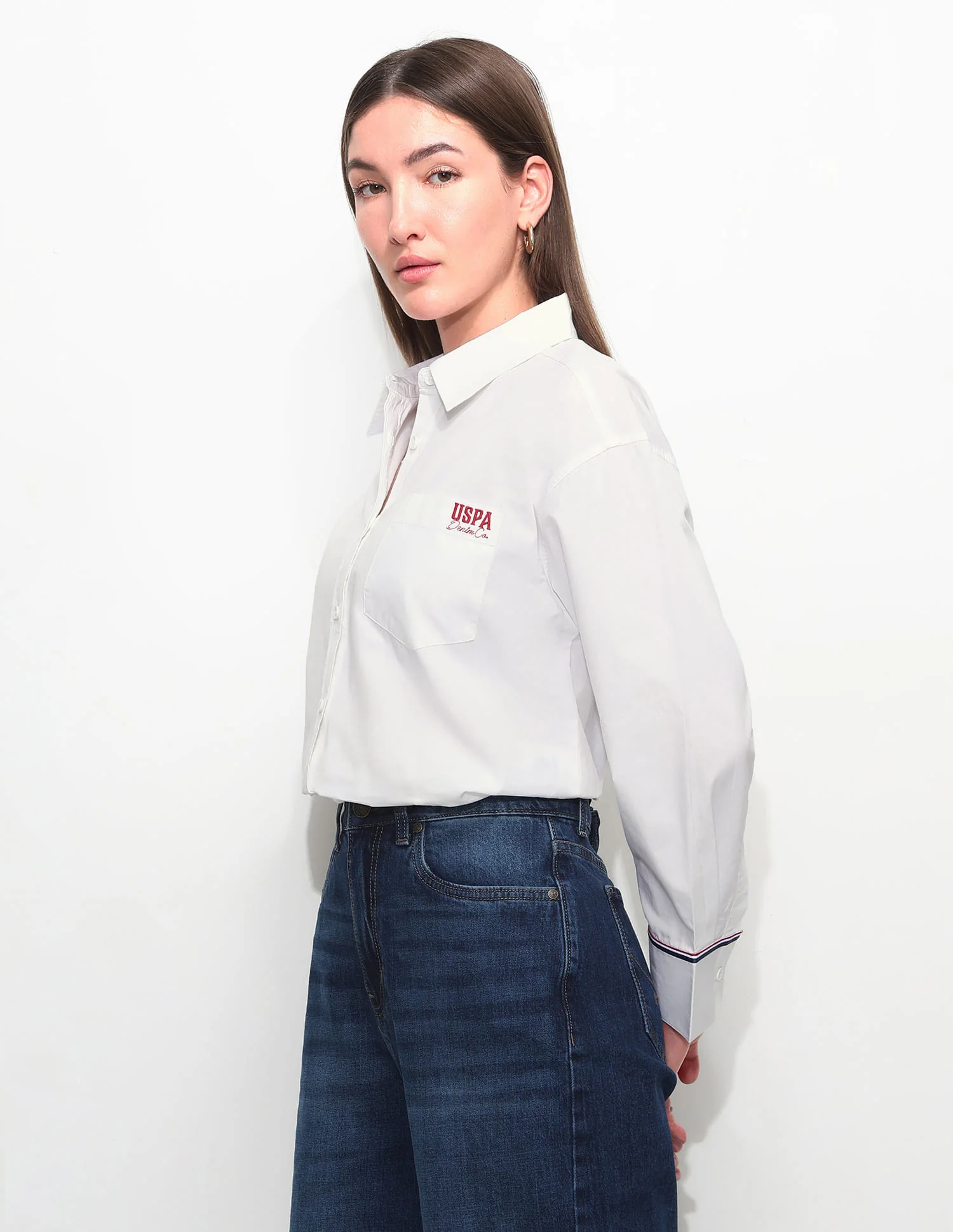 Relaxed Brand Embroidered Shirt - Image 4