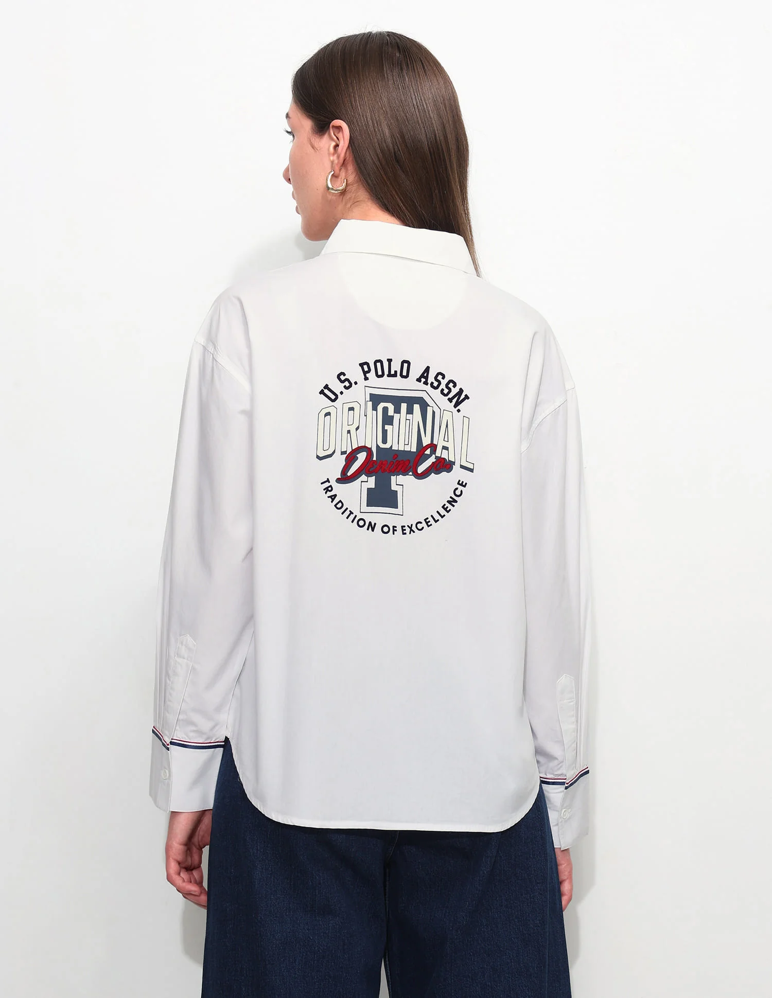 Relaxed Brand Embroidered Shirt - Image 5