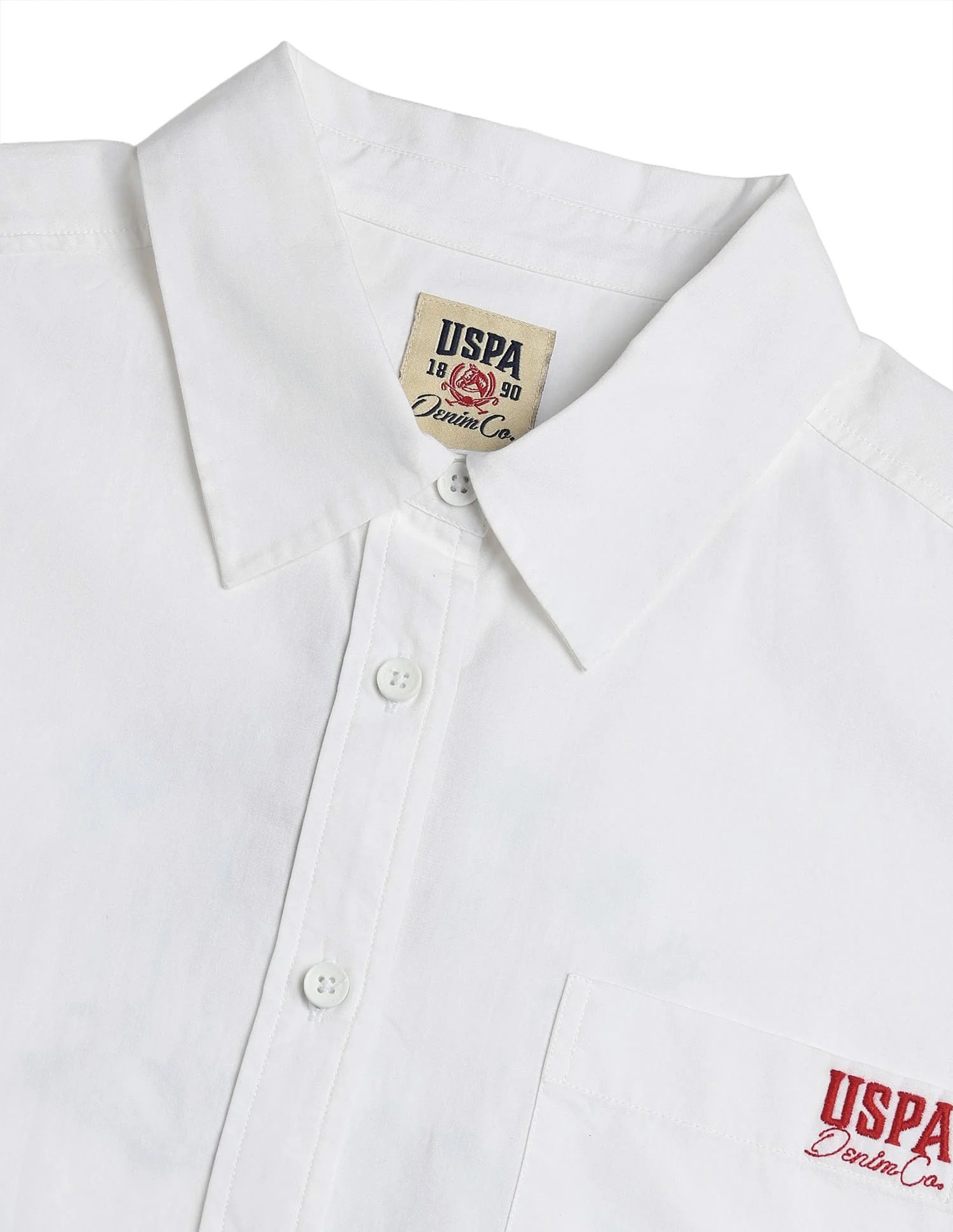 Relaxed Brand Embroidered Shirt - Image 8