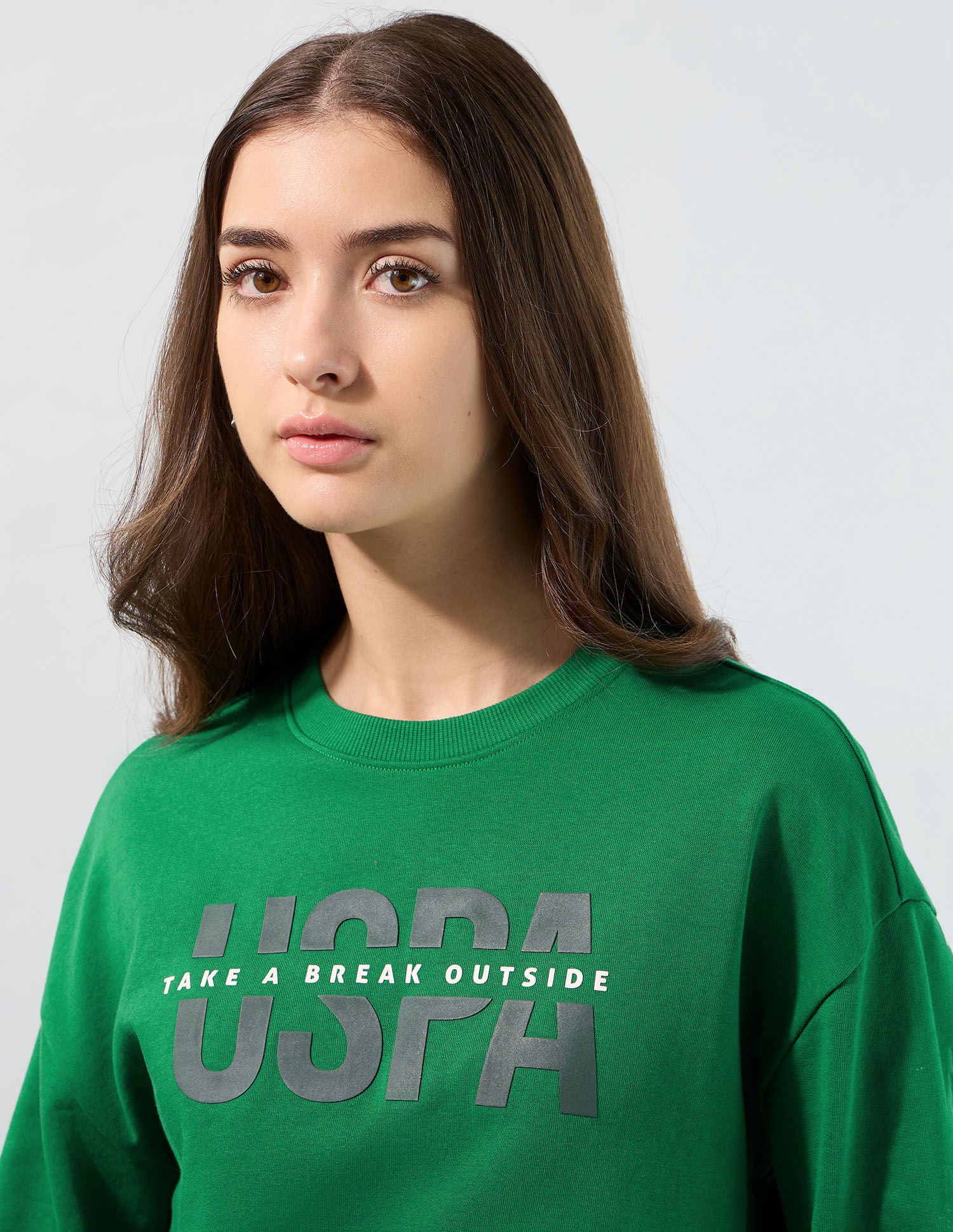 The Early Miles Relaxed Fit Brand Printed Sweatshirt - Image 7