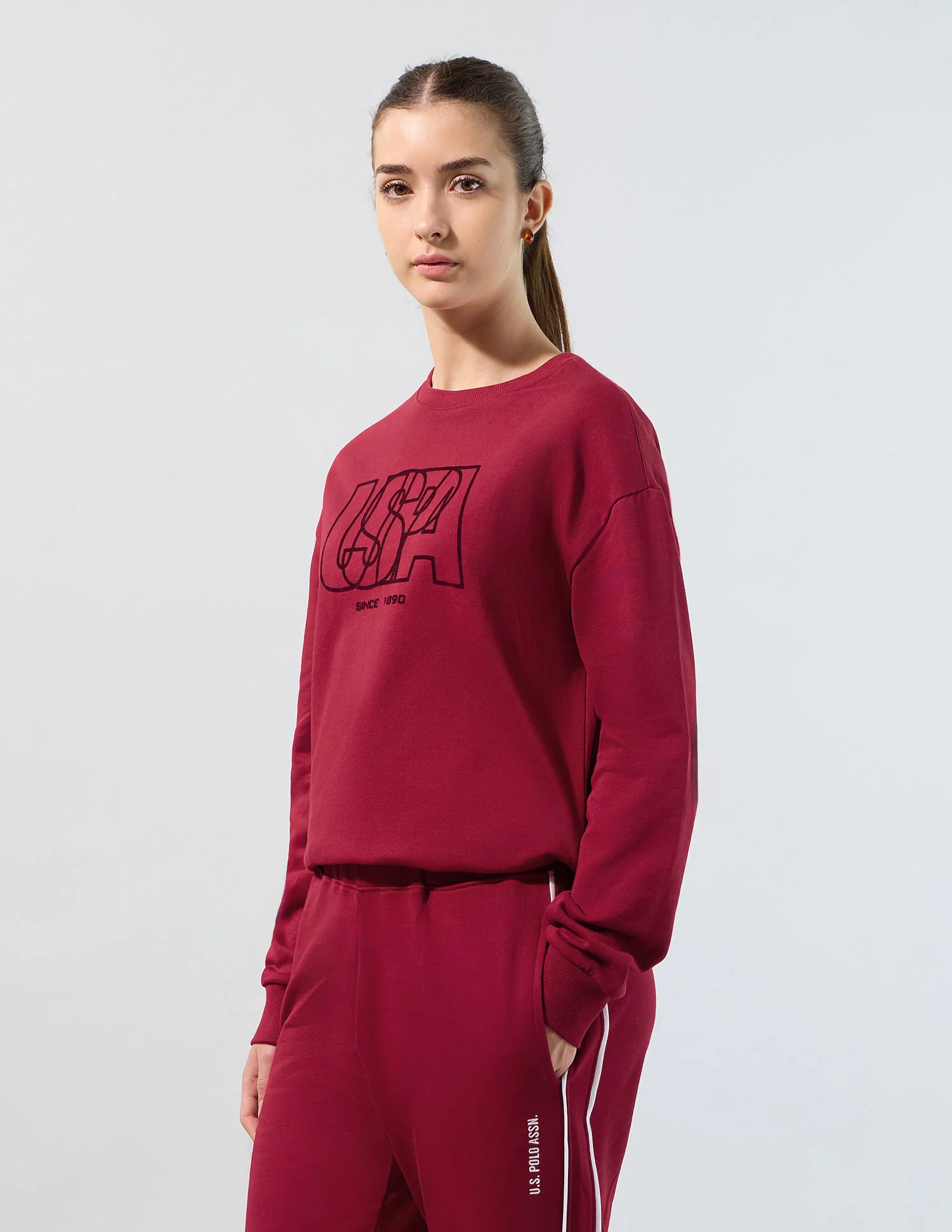 The Early Miles Relaxed Fit Brand Printed Sweatshirt - Image 5