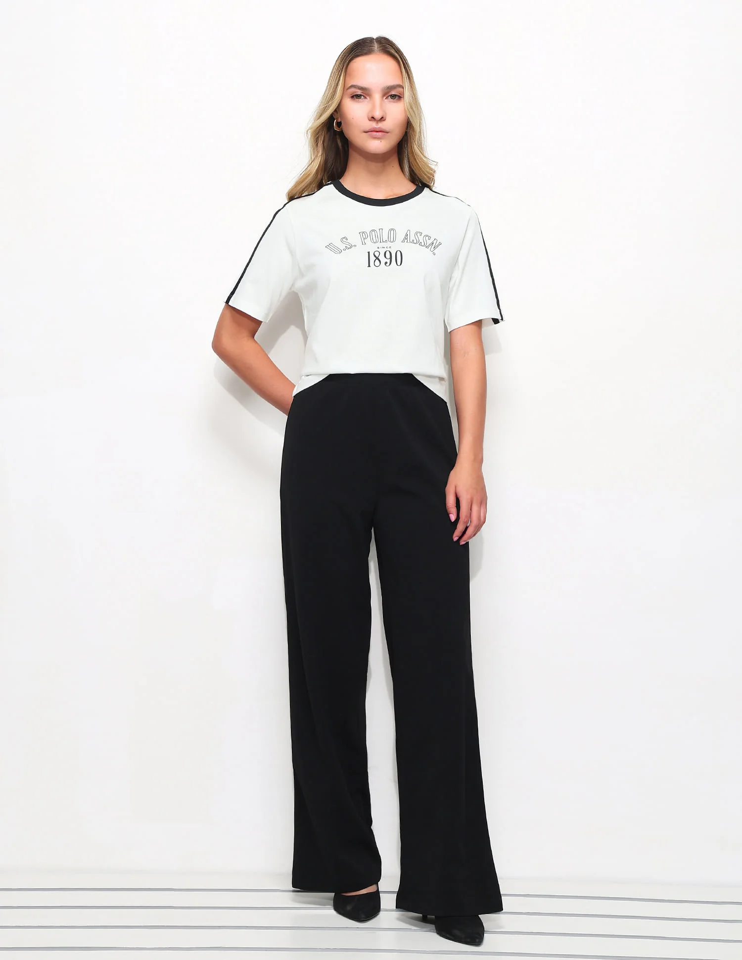 Relaxed Fit Brand Printed T-Shirt - Image 3