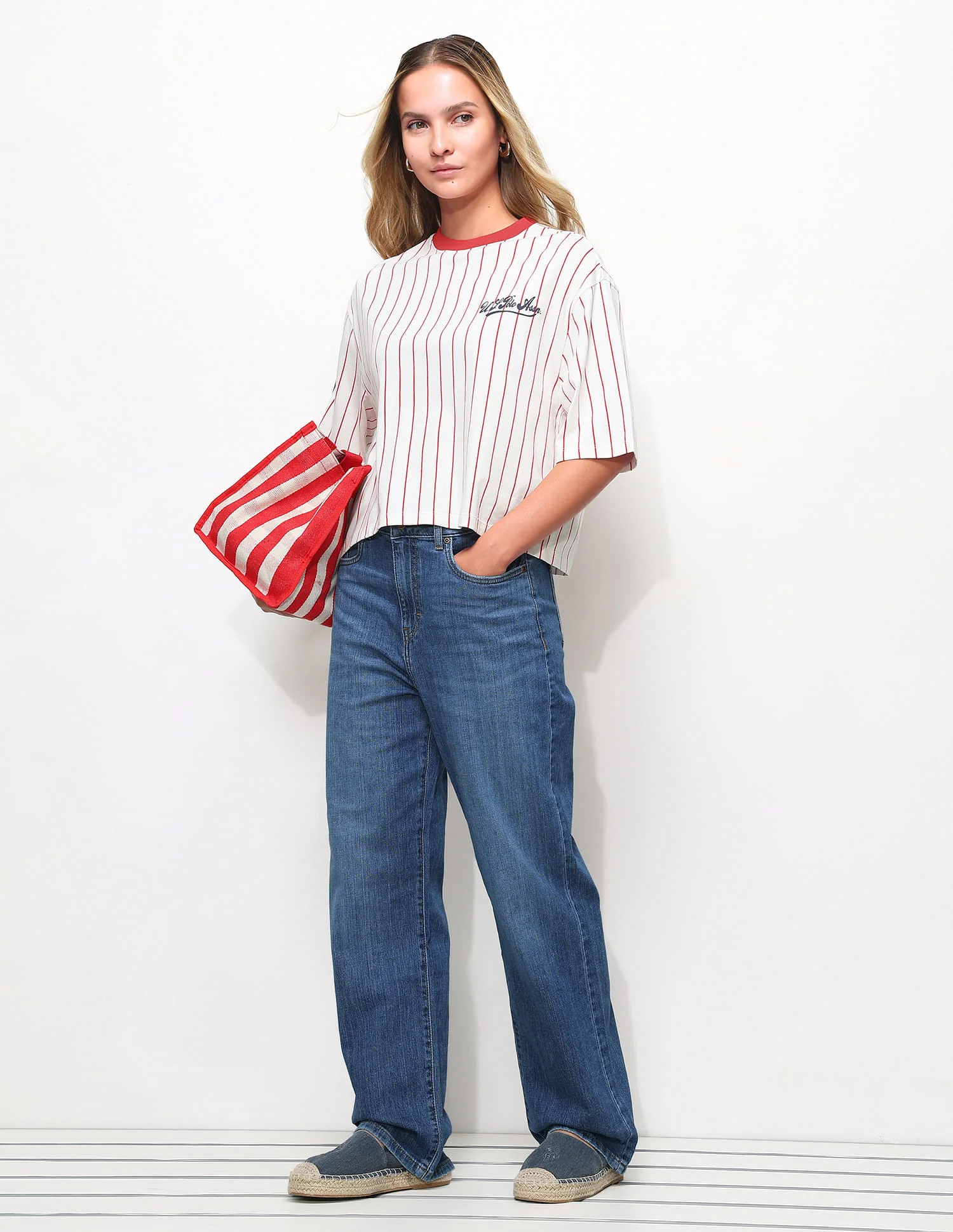 Relaxed Fit Brand Printed T-Shirt - Image 3