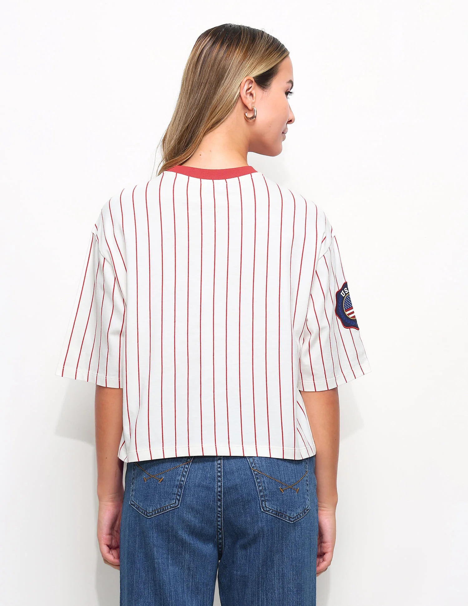 Relaxed Fit Brand Printed T-Shirt - Image 5
