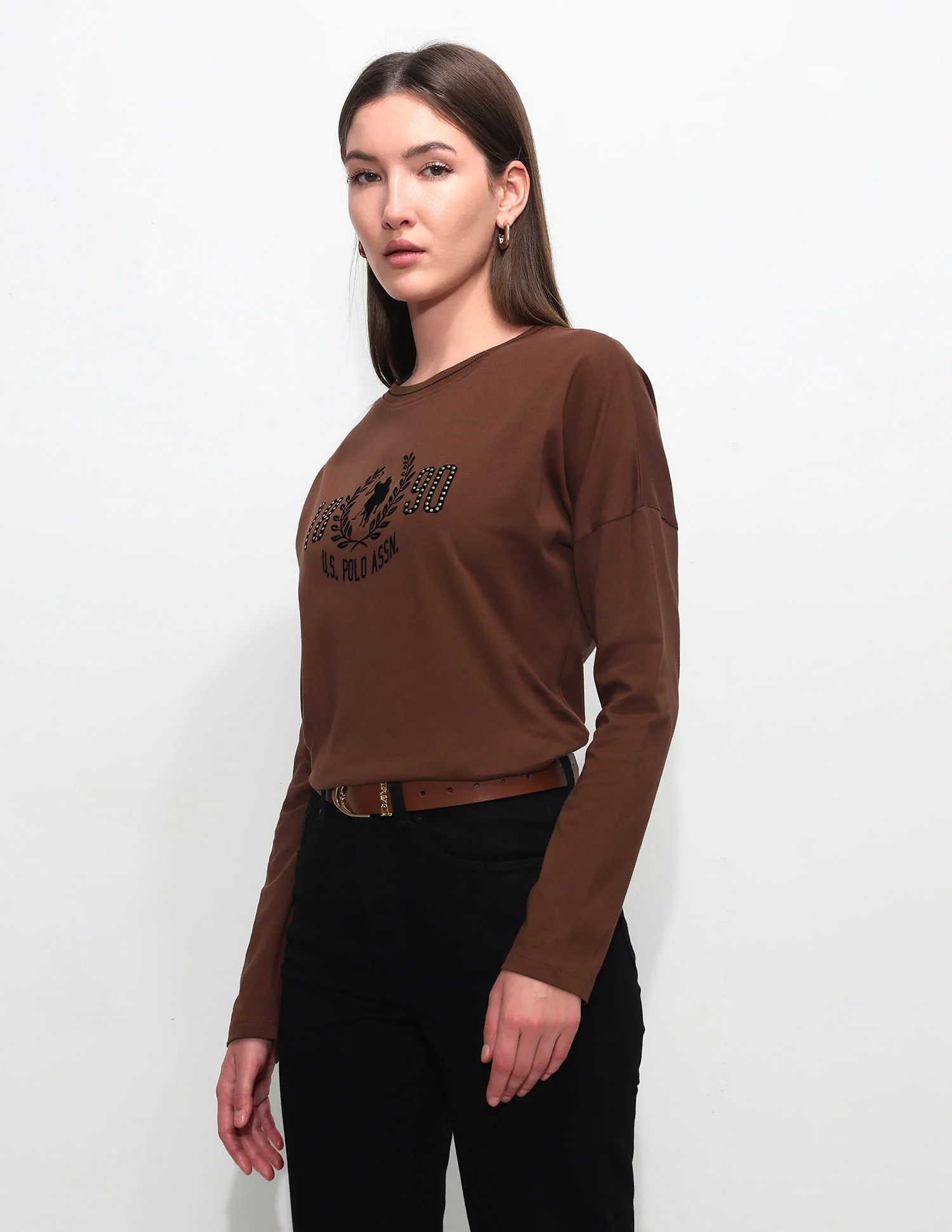 Relaxed Fit Brand Printed T-Shirt - Image 4