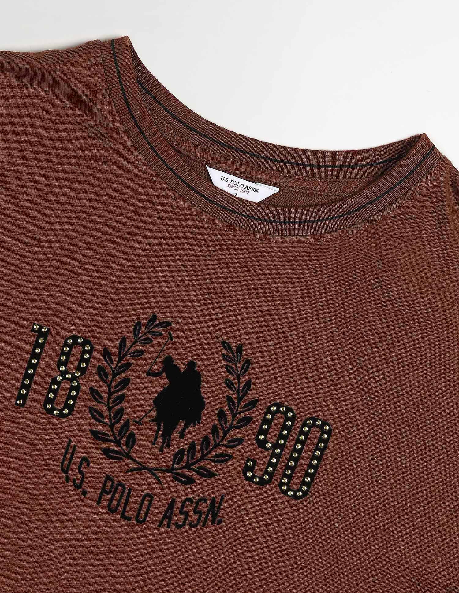 Relaxed Fit Brand Printed T-Shirt - Image 8