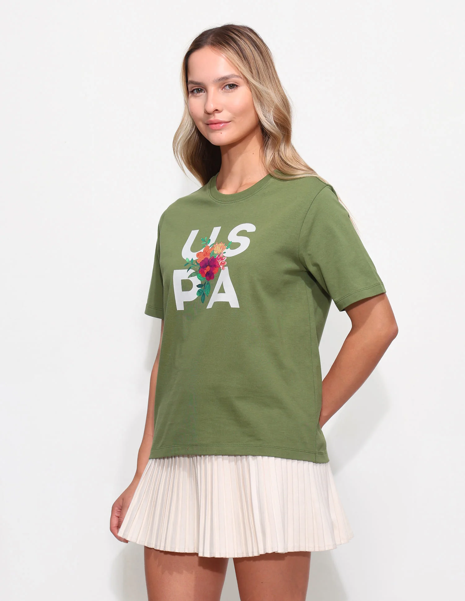 Relaxed Fit Brand Printed T-Shirt - Image 4