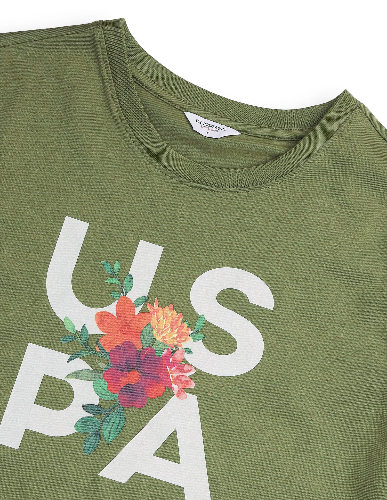 Relaxed Fit Brand Printed T-Shirt - Image 8