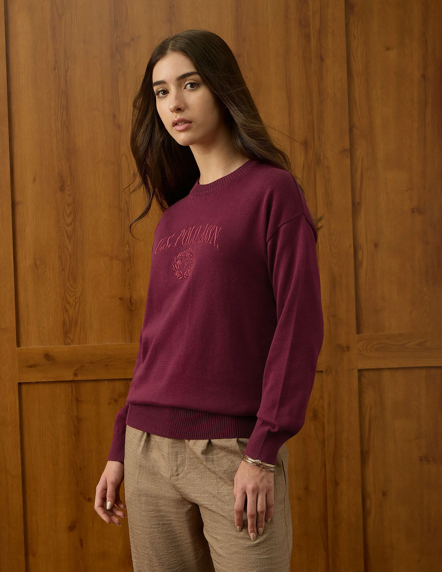Relaxed Fit Drop Shoulder Sweatshirt - Image 4
