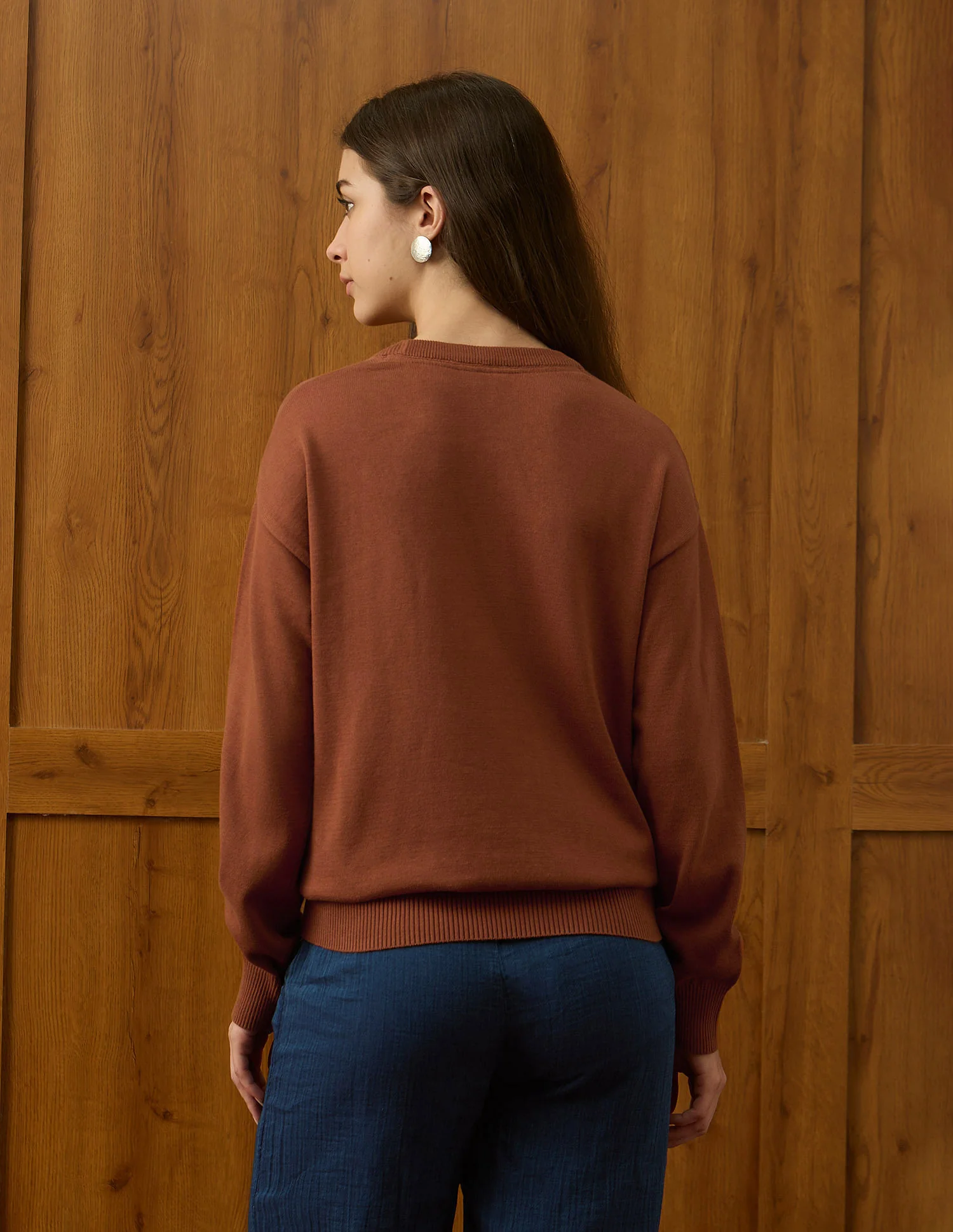 Relaxed Fit Drop Shoulder Sweatshirt - Image 5