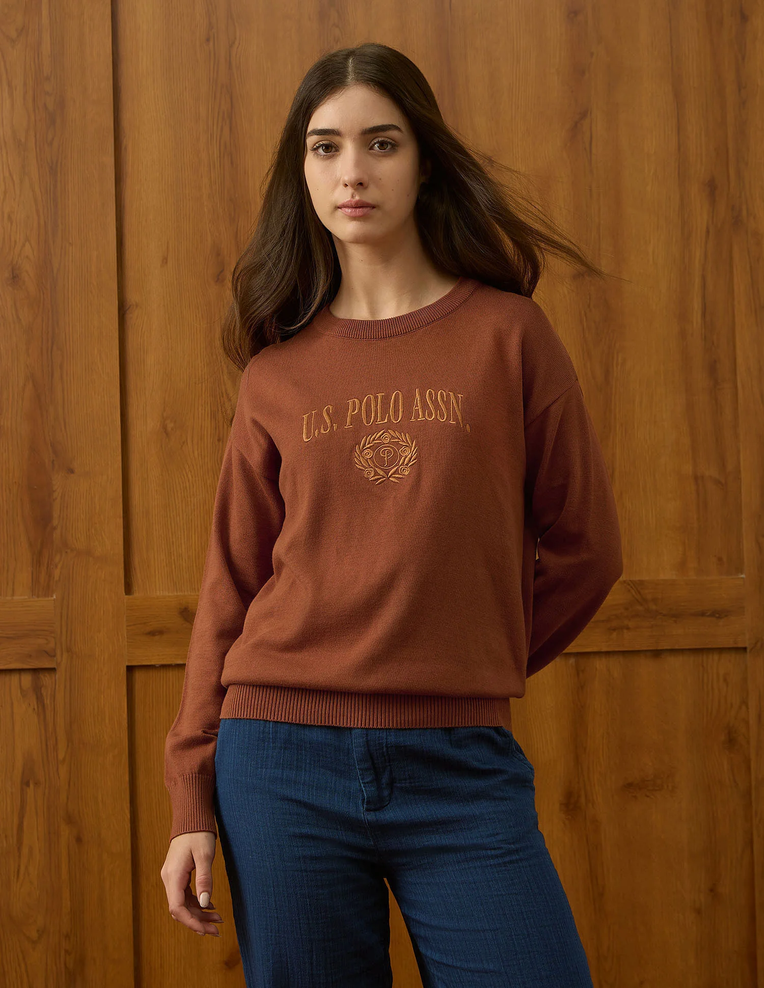 Relaxed Fit Drop Shoulder Sweatshirt - Image 6