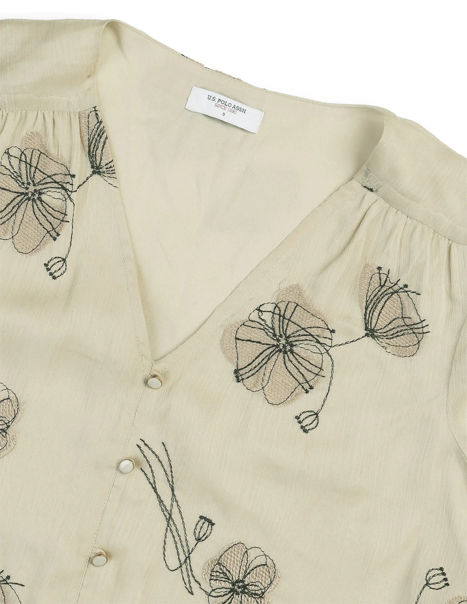 Relaxed Fit Floral Printed Top - Image 8