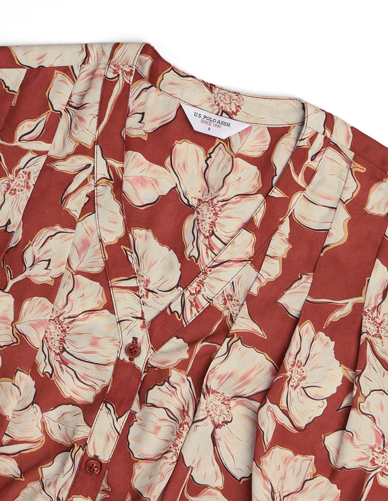 Relaxed Fit Floral Printed Top - Image 8