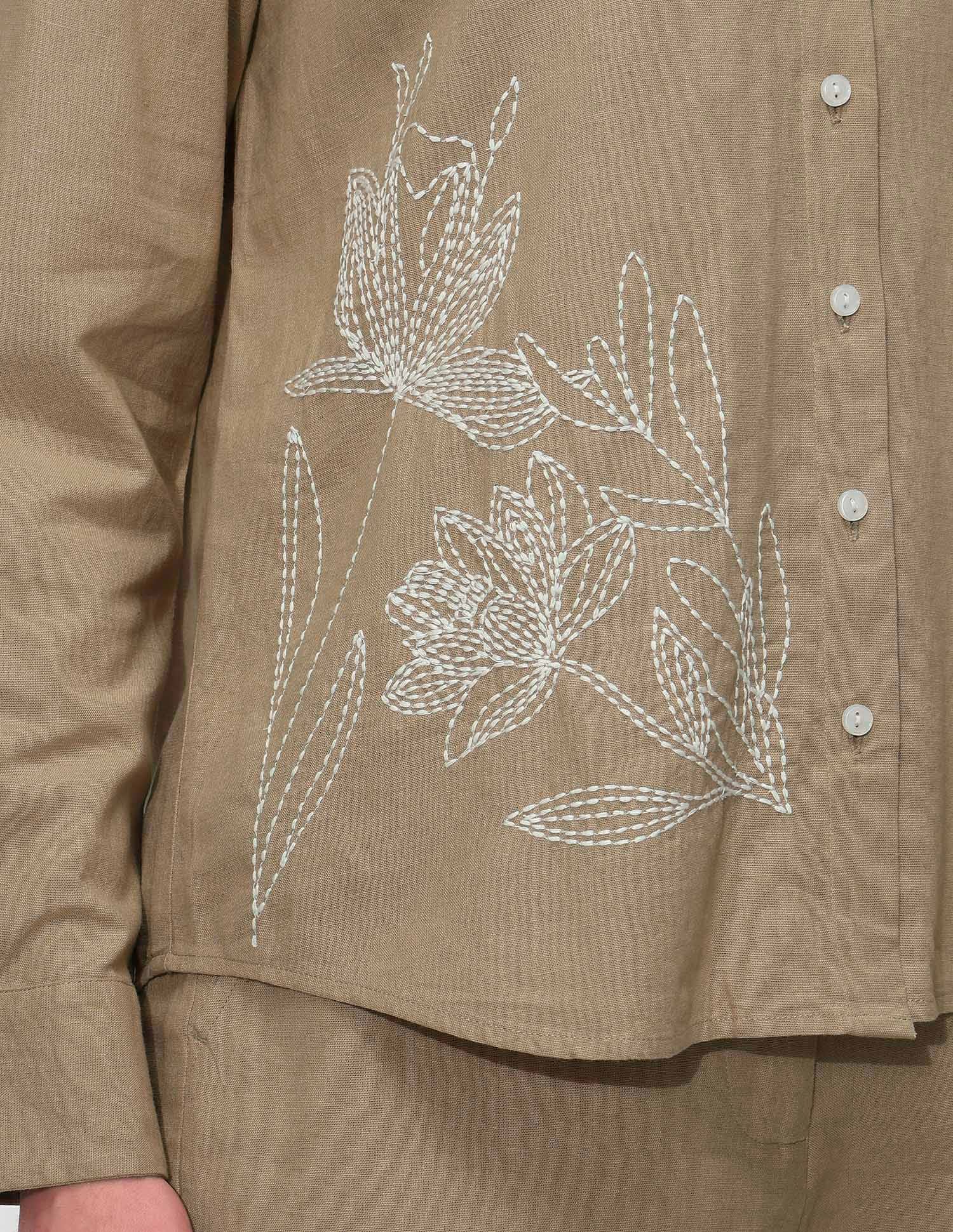 Relaxed Fit Floral Shirt - Image 10