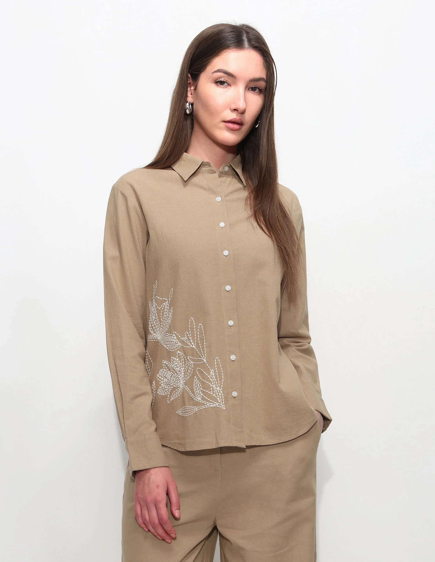 Relaxed Fit Floral Shirt - Image 4