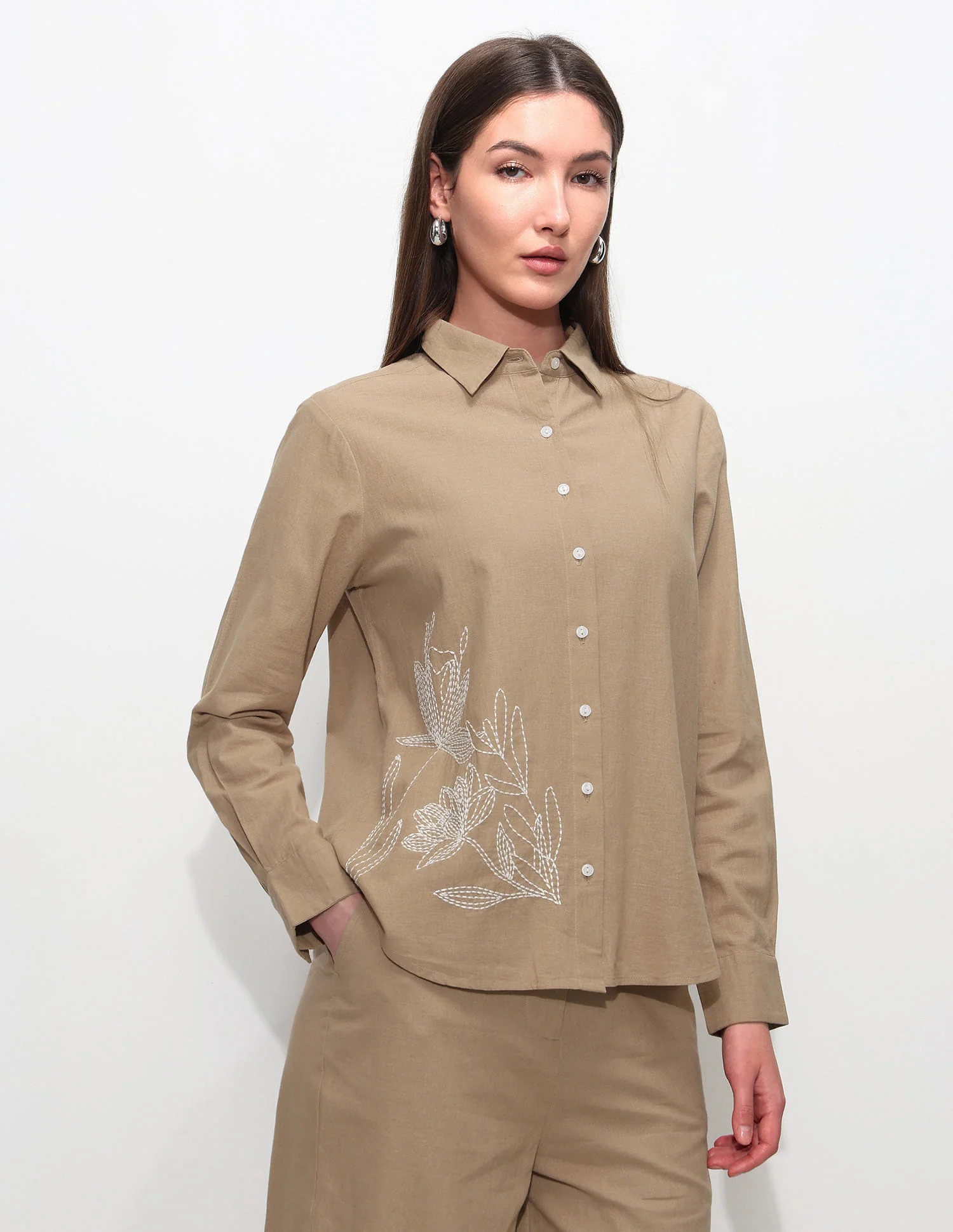 Relaxed Fit Floral Shirt - Image 6
