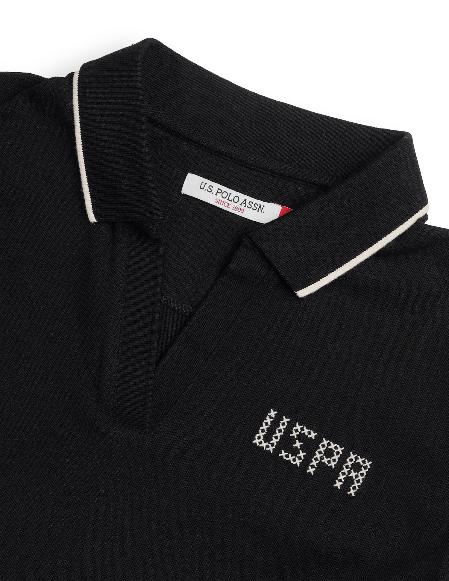 Relaxed Fit Solid Polo Shirt - Image 8