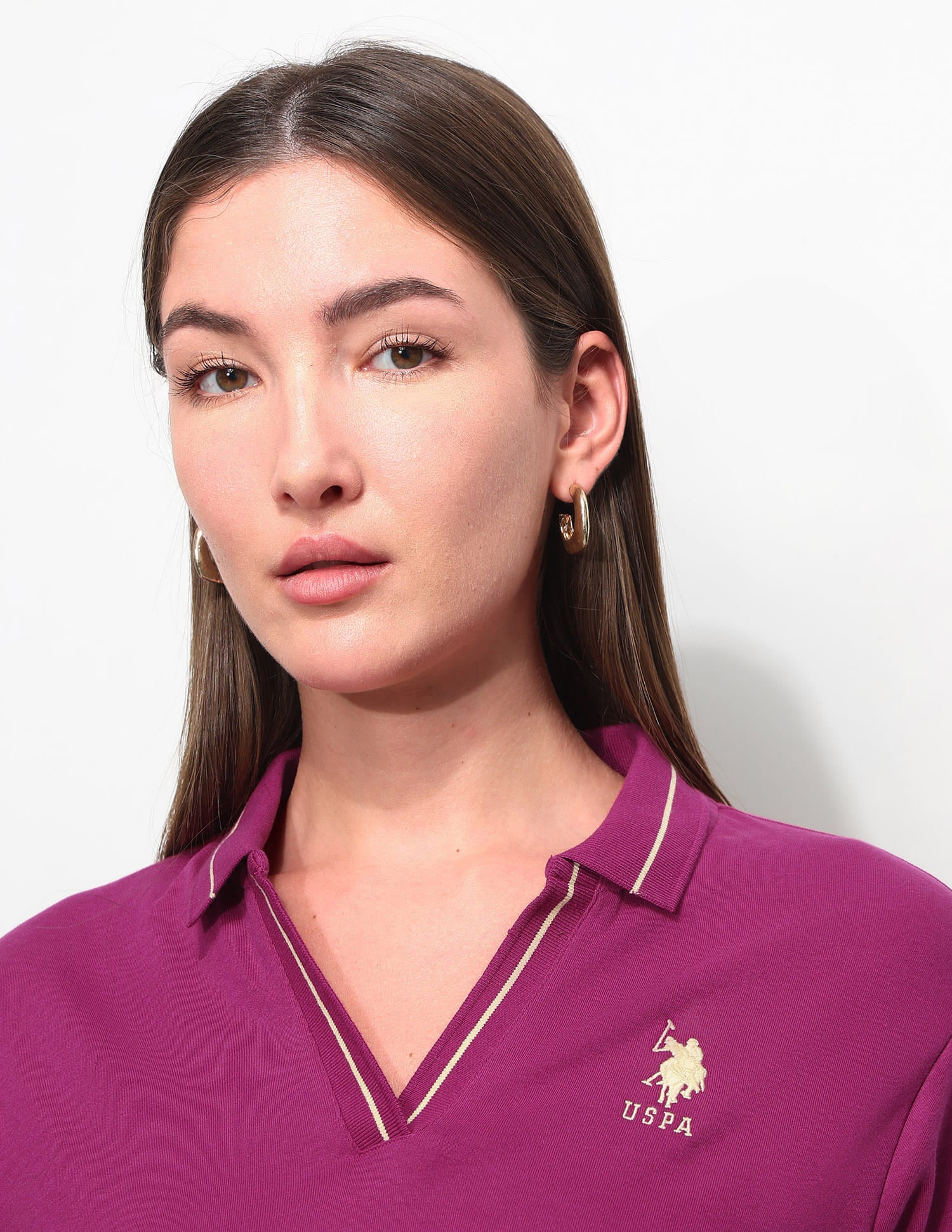 Relaxed Fit Solid Polo Shirt - Image 7