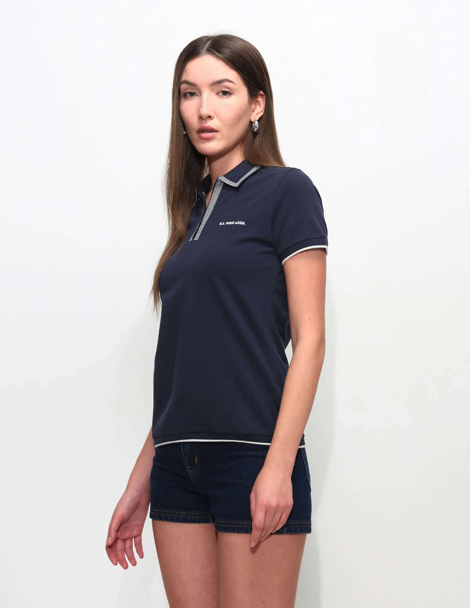 Relaxed Fit Solid Polo Shirt - Image 4