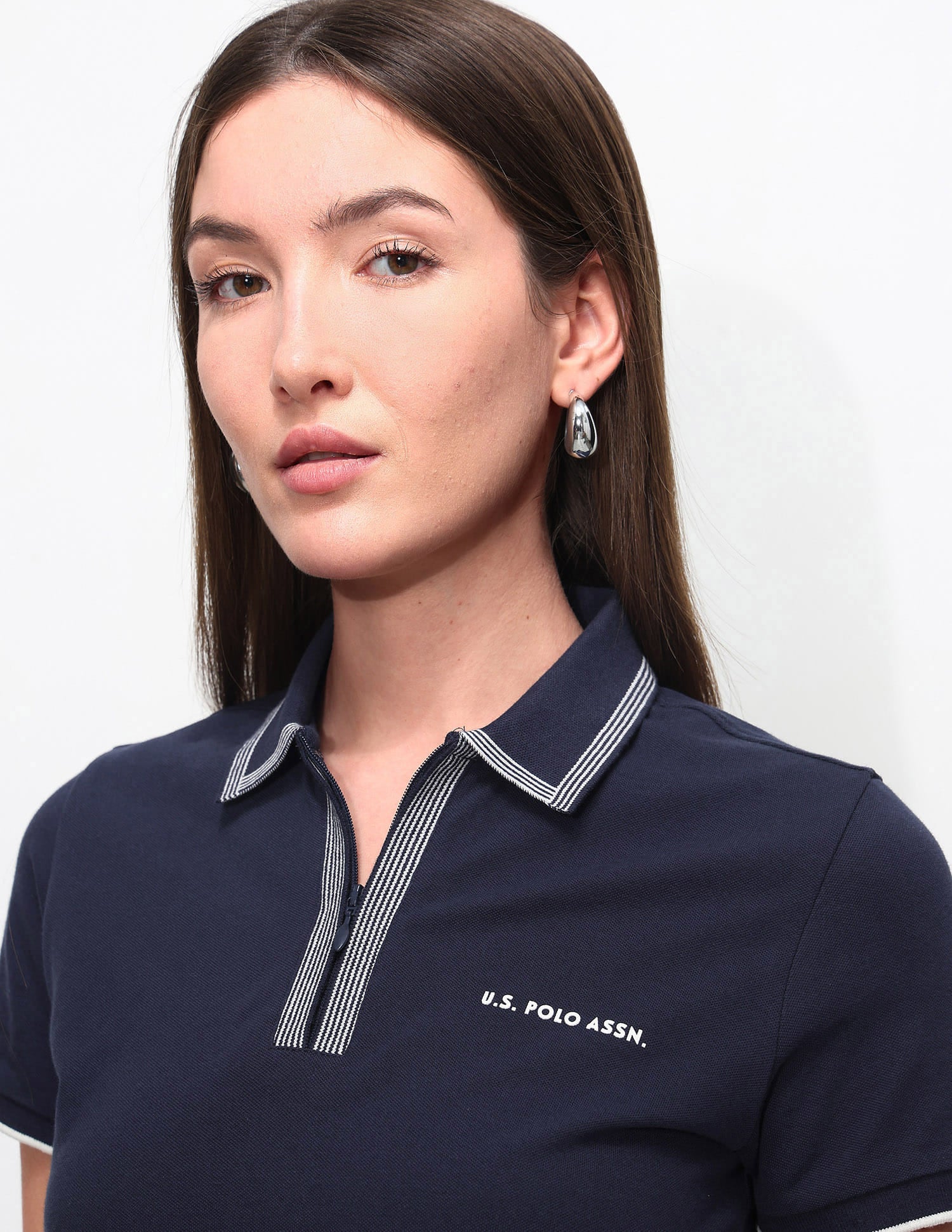 Relaxed Fit Solid Polo Shirt - Image 7