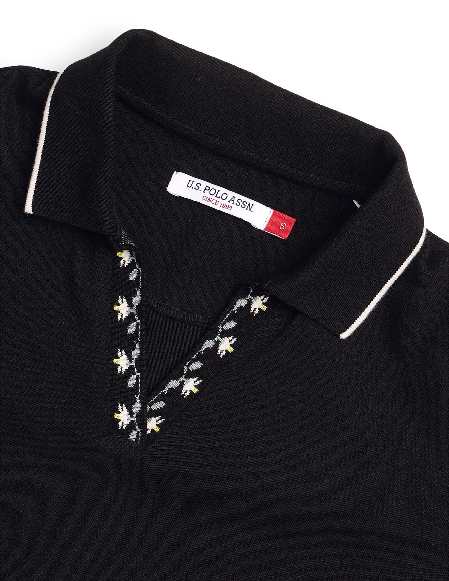 Relaxed Fit Solid Polo Shirt - Image 8