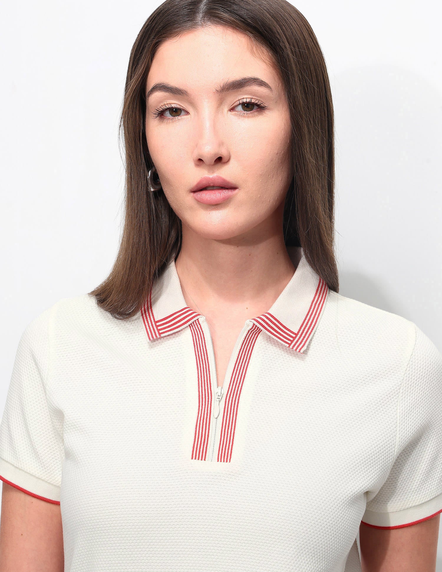 Relaxed Fit Solid Polo Shirt - Image 7