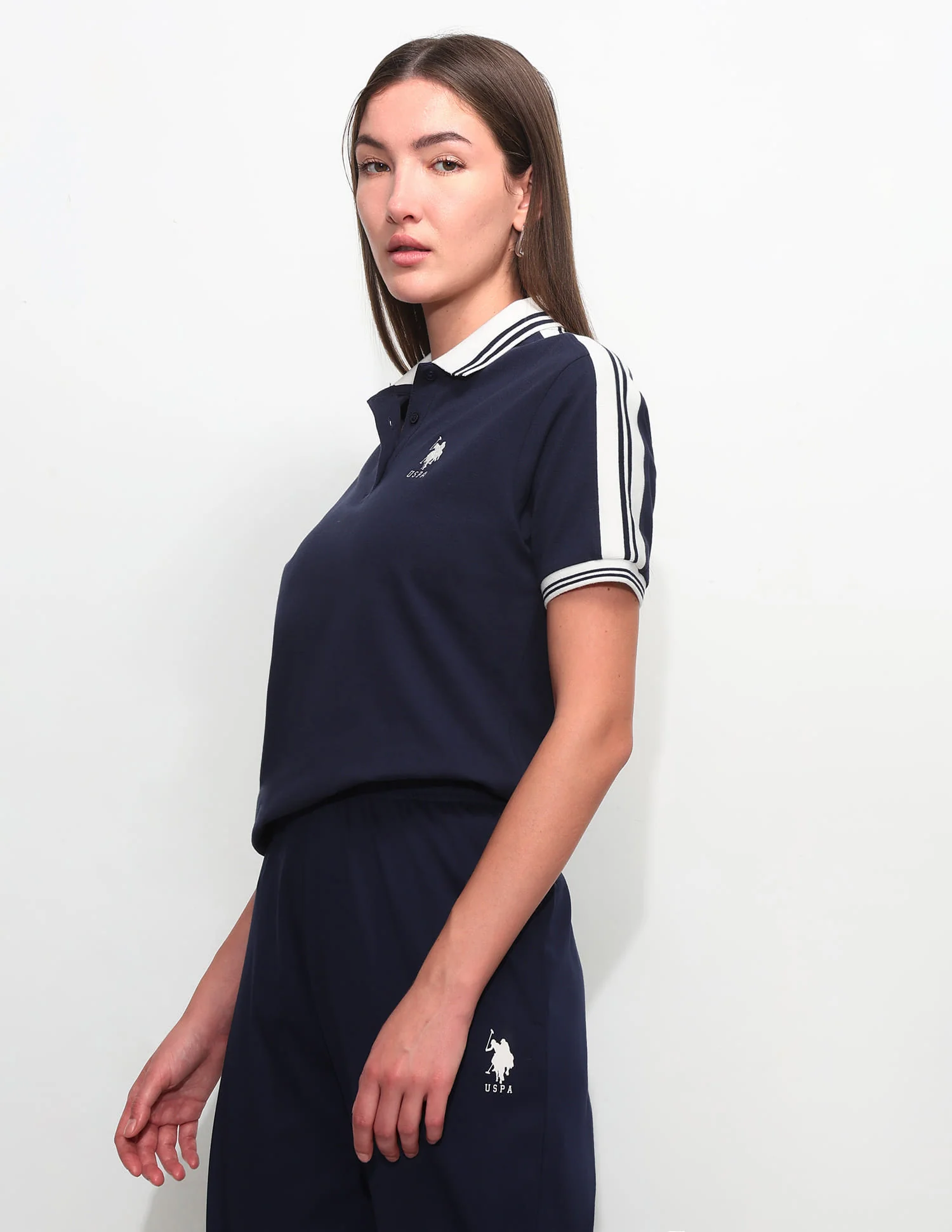Relaxed Fit Solid Polo Shirt - Image 4