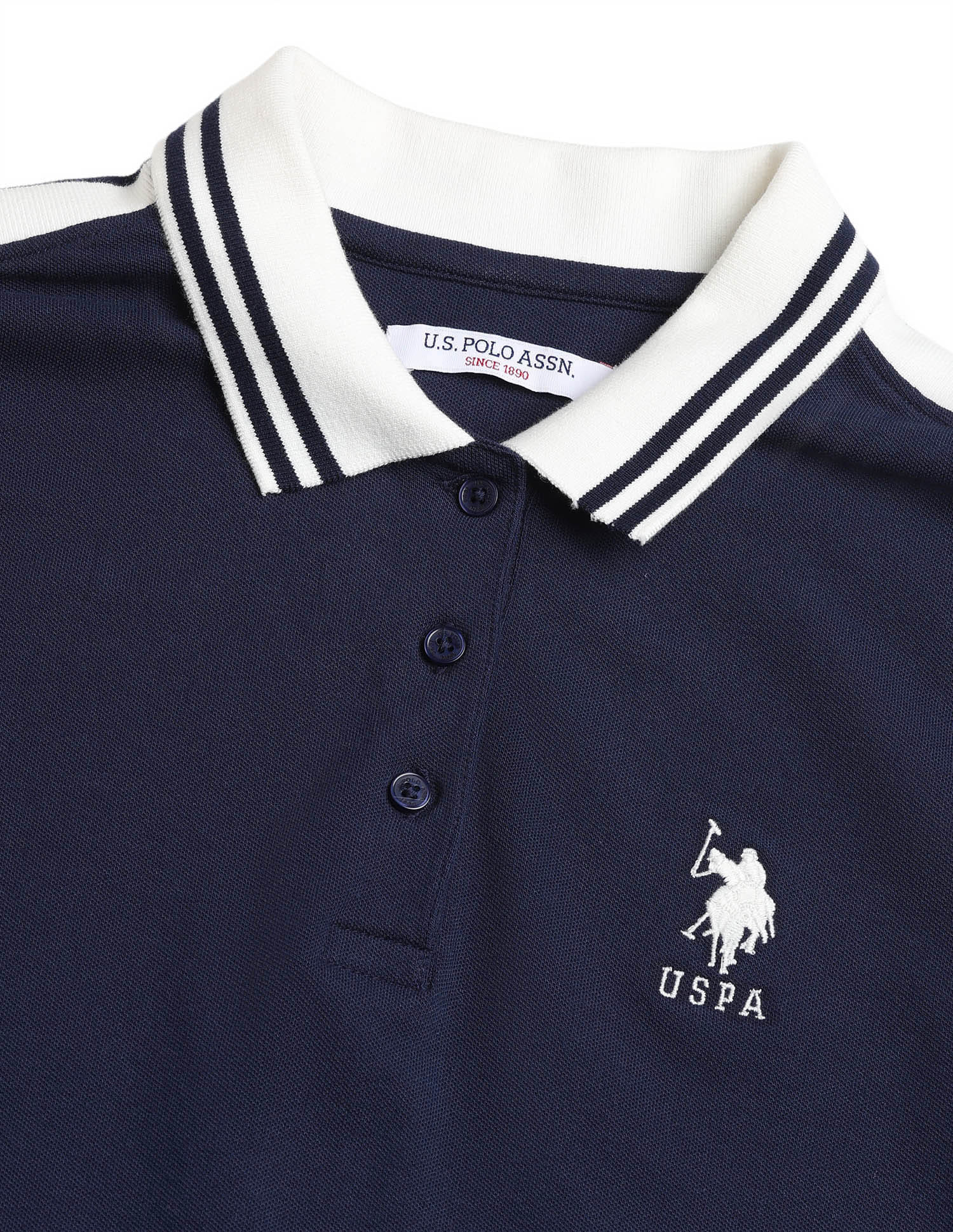 Relaxed Fit Solid Polo Shirt - Image 8