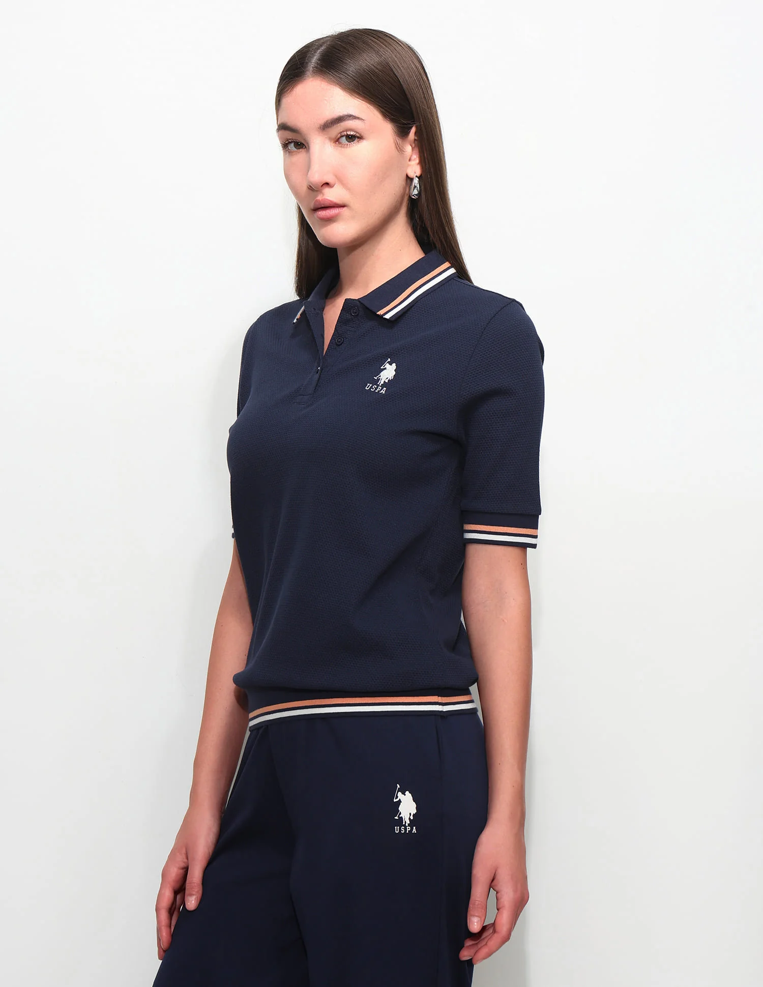 Relaxed Fit Solid Polo Shirt - Image 4