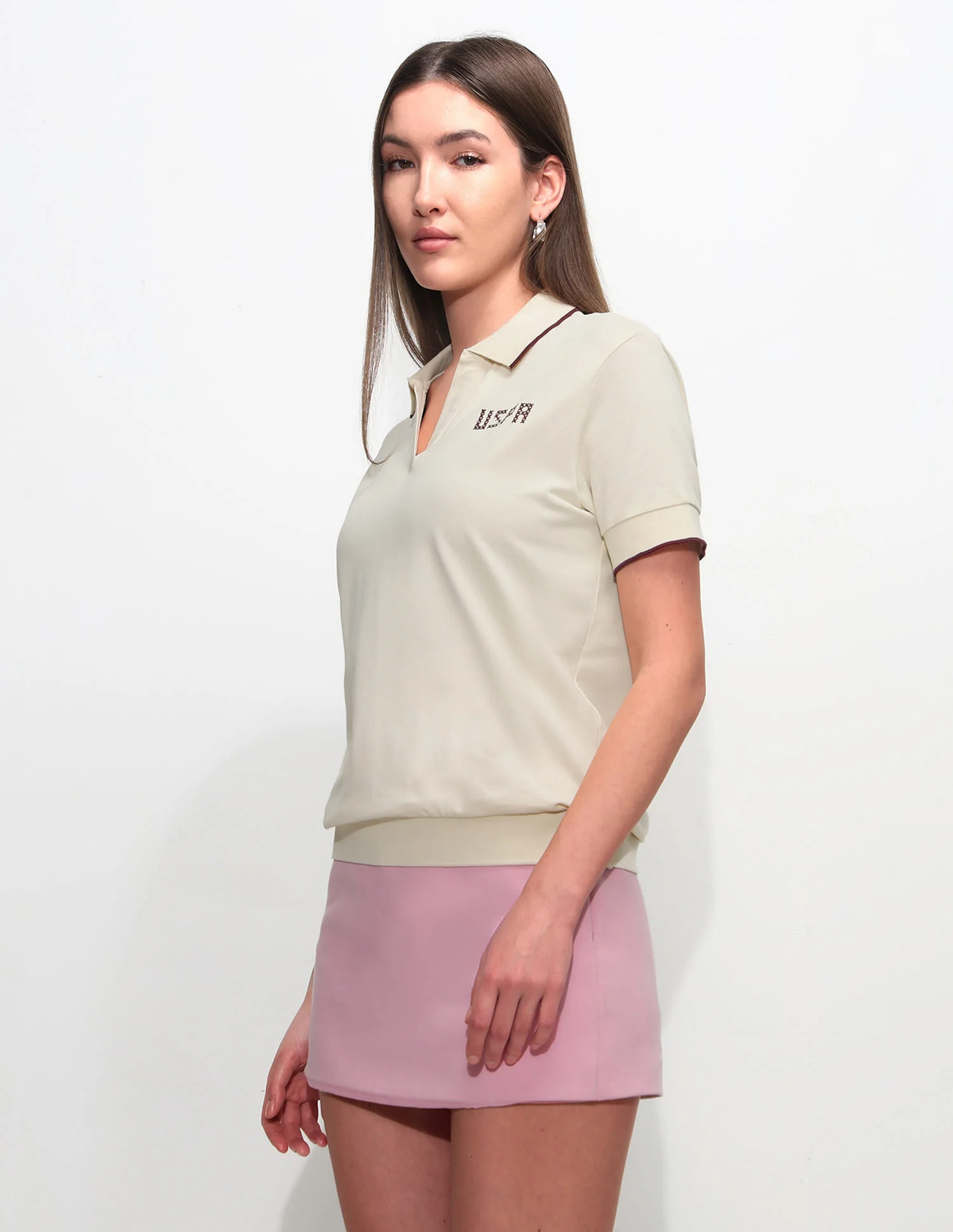 Relaxed Fit Solid Polo Shirt - Image 4