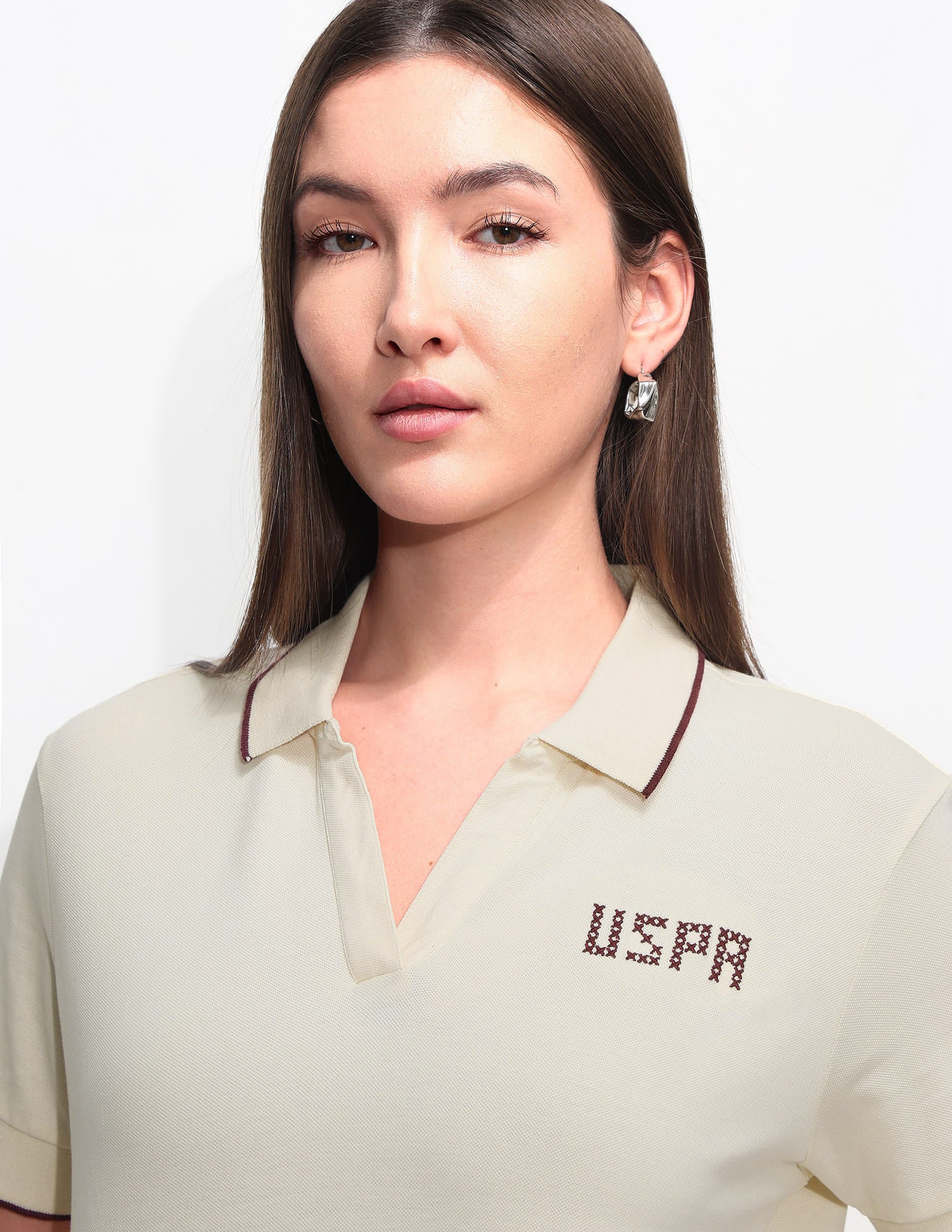 Relaxed Fit Solid Polo Shirt - Image 7