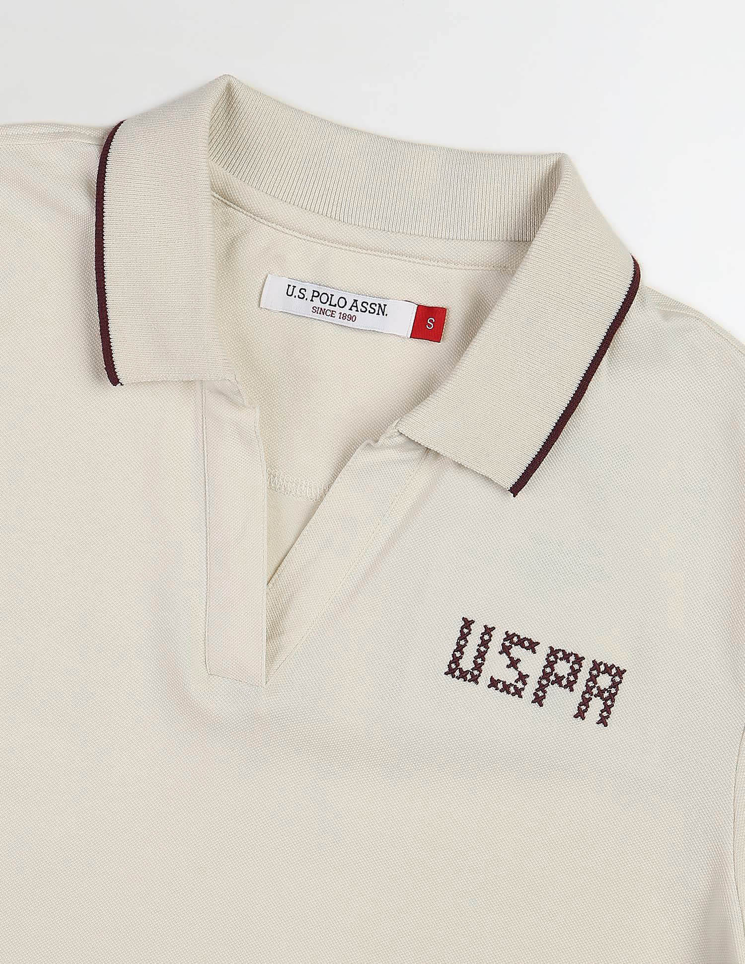 Relaxed Fit Solid Polo Shirt - Image 8