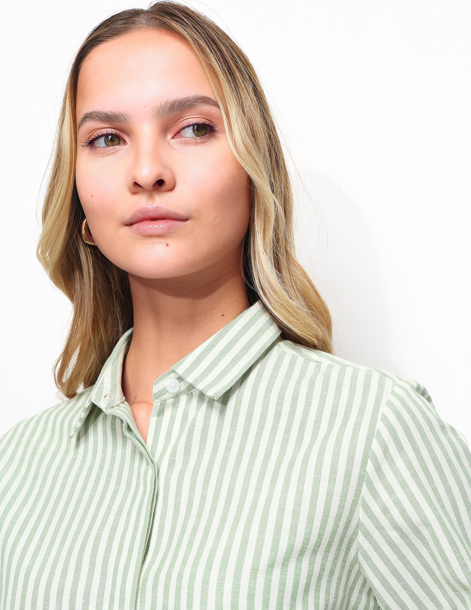 Relaxed Fit Striped Shirt - Image 7
