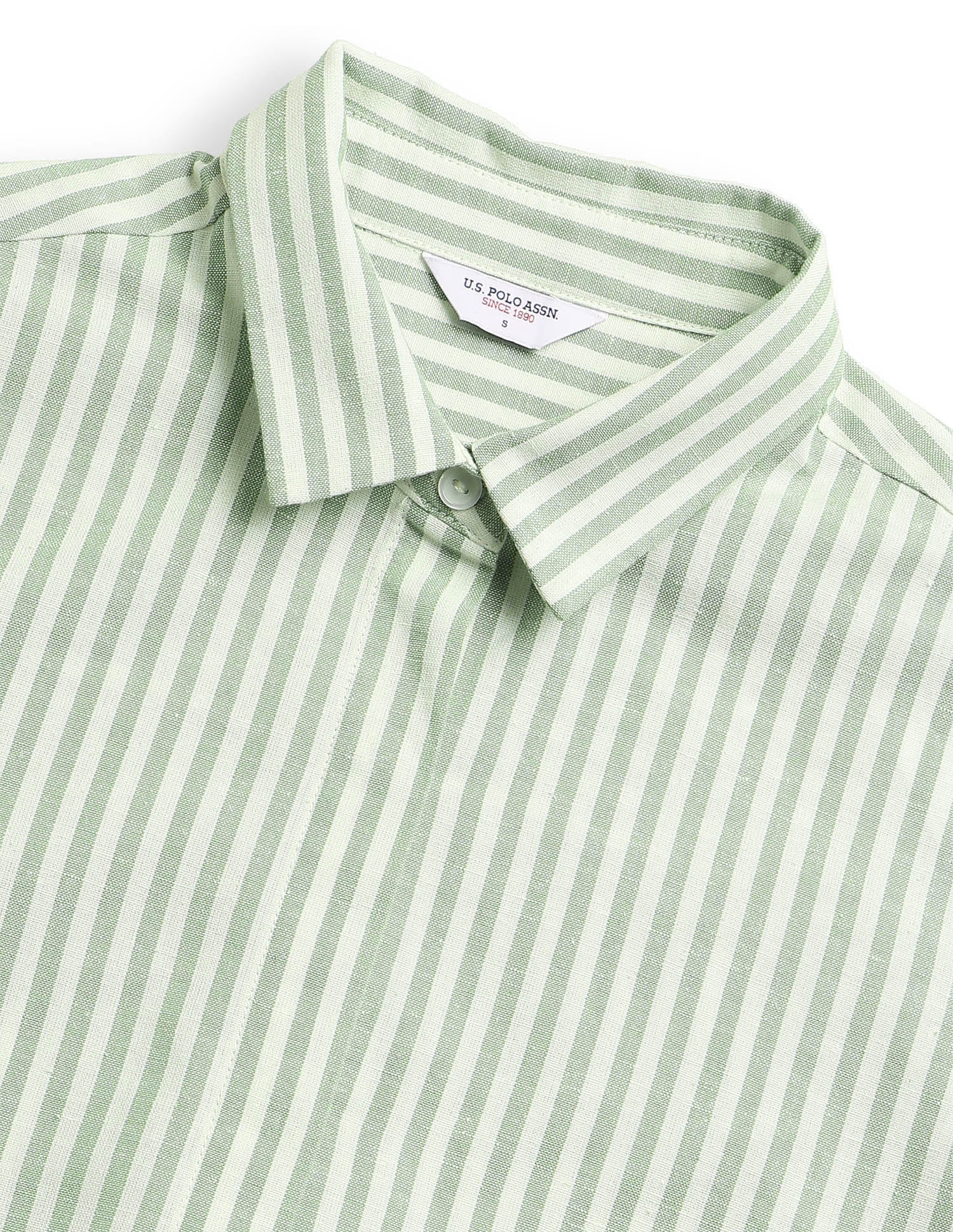 Relaxed Fit Striped Shirt - Image 8