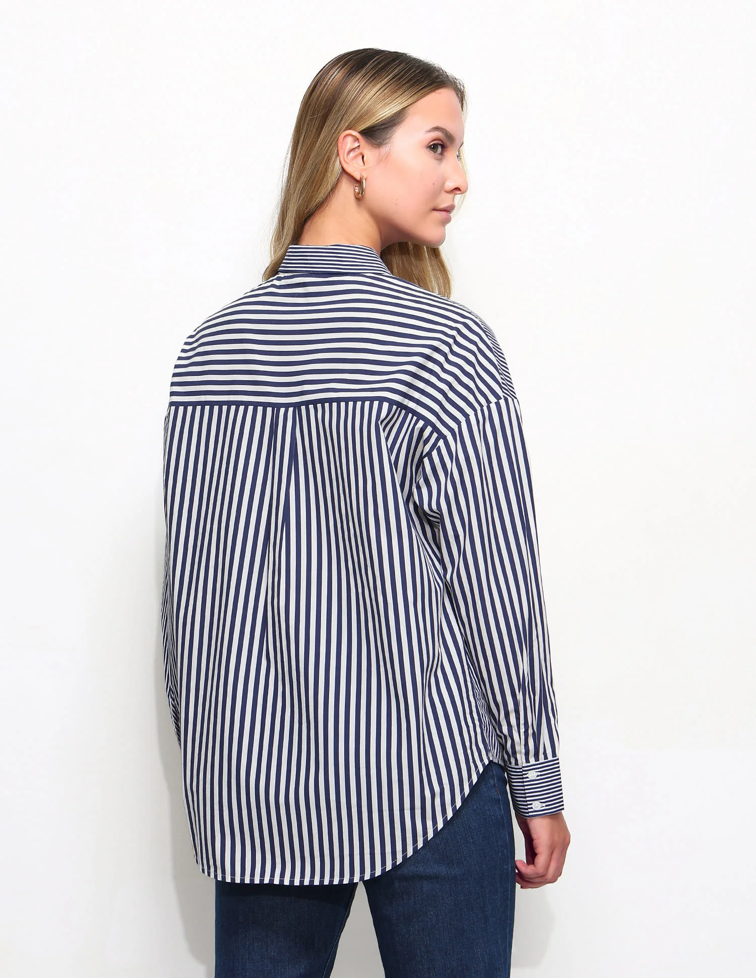 Relaxed Fit Striped Shirt - Image 5