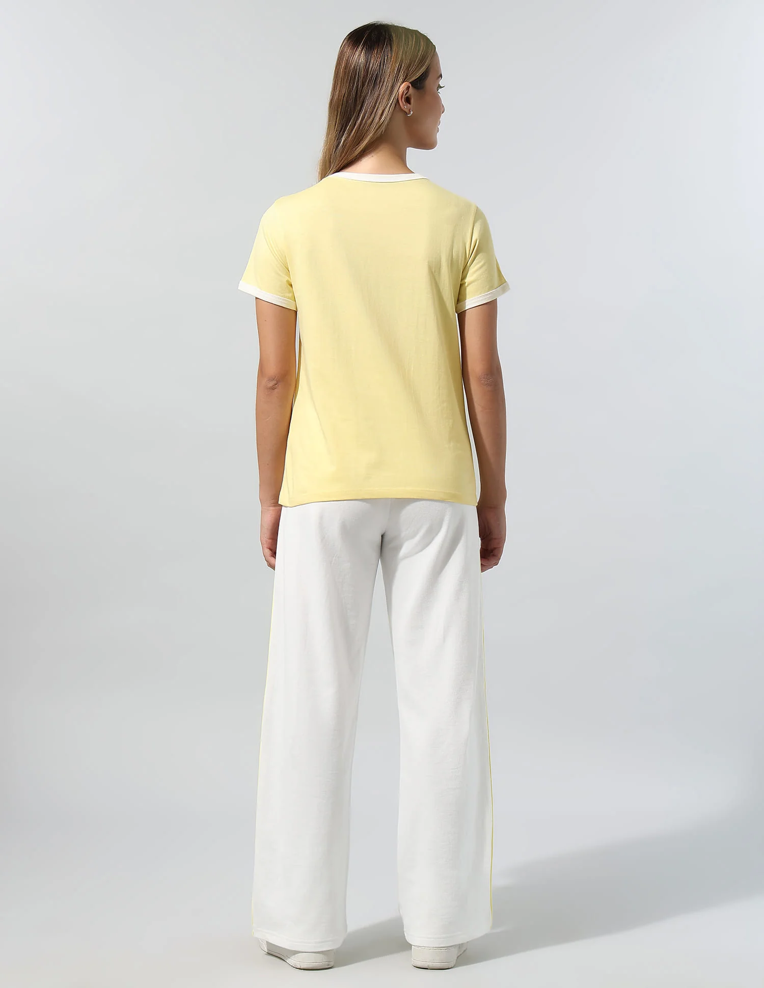 Relaxed Fit T-Shirt With Wide Leg Pants - Image 5
