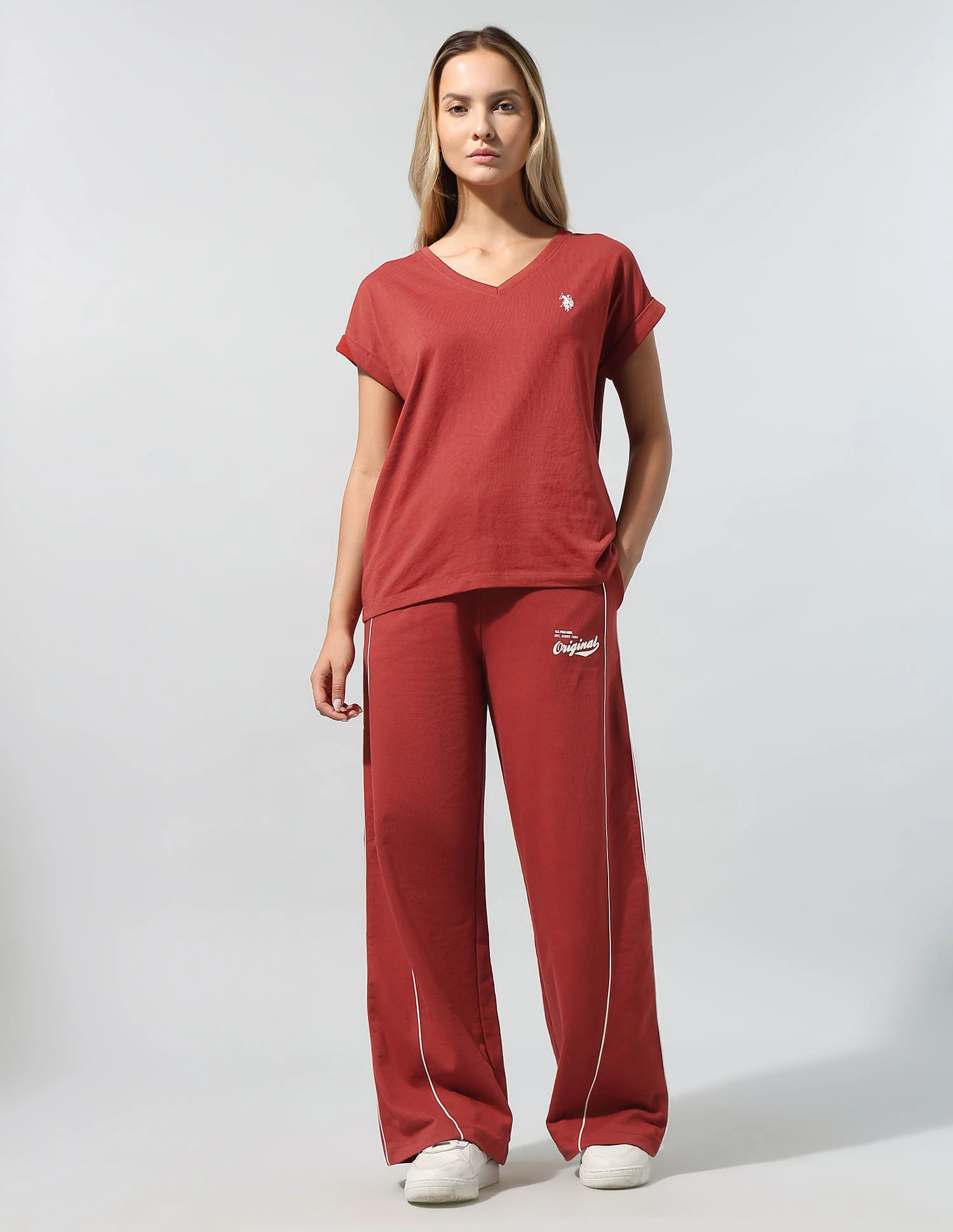 Relaxed Fit T-Shirt With Wide Leg Pants - Image 6